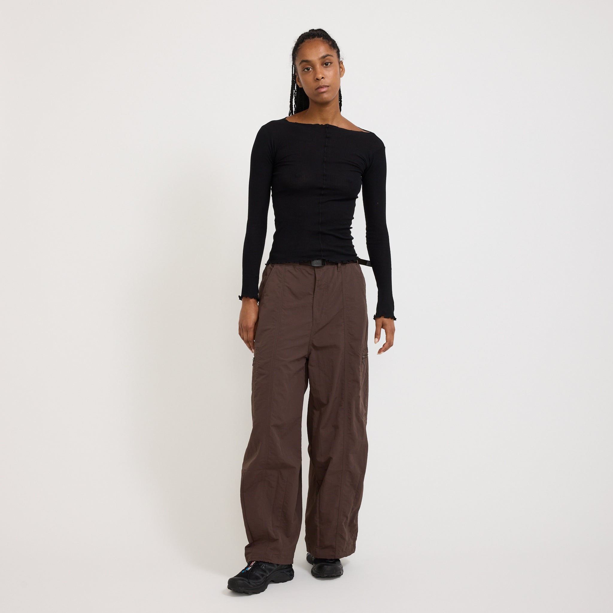 Gramicci | Loose Balloon Pant Deep Brown | Maplestore