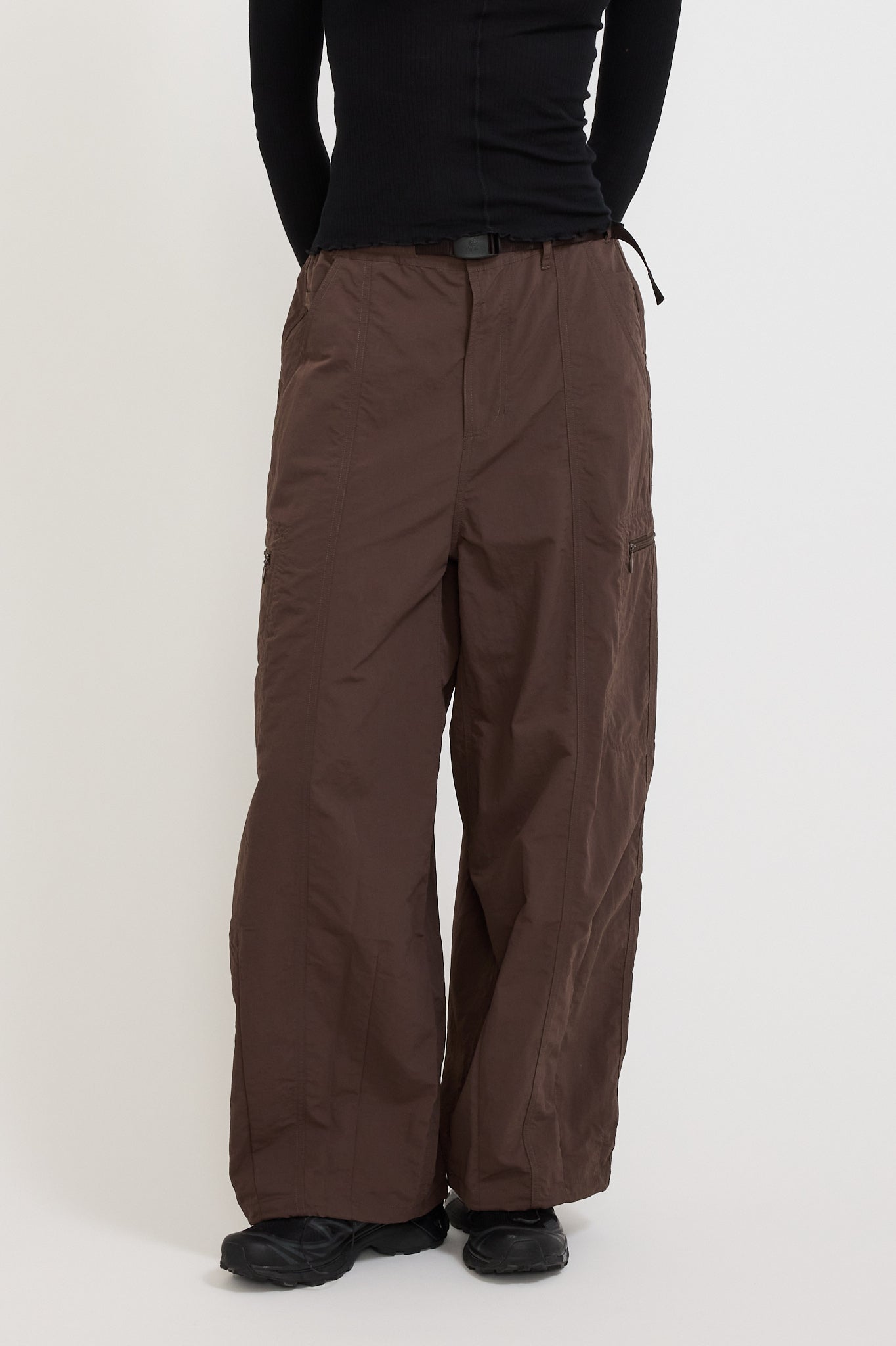 Loose Balloon Pant Deep Brown