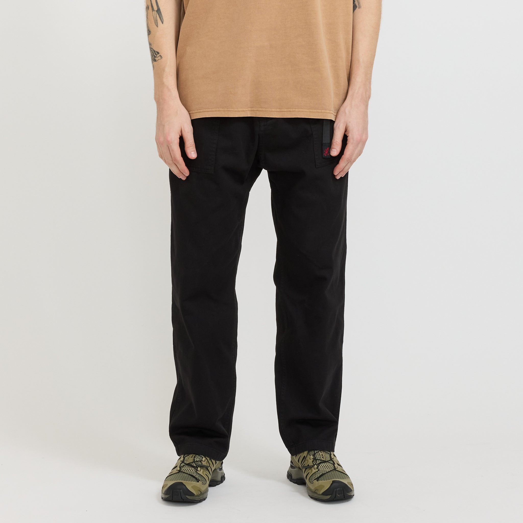 Loose Tapered Ridge Pant Black