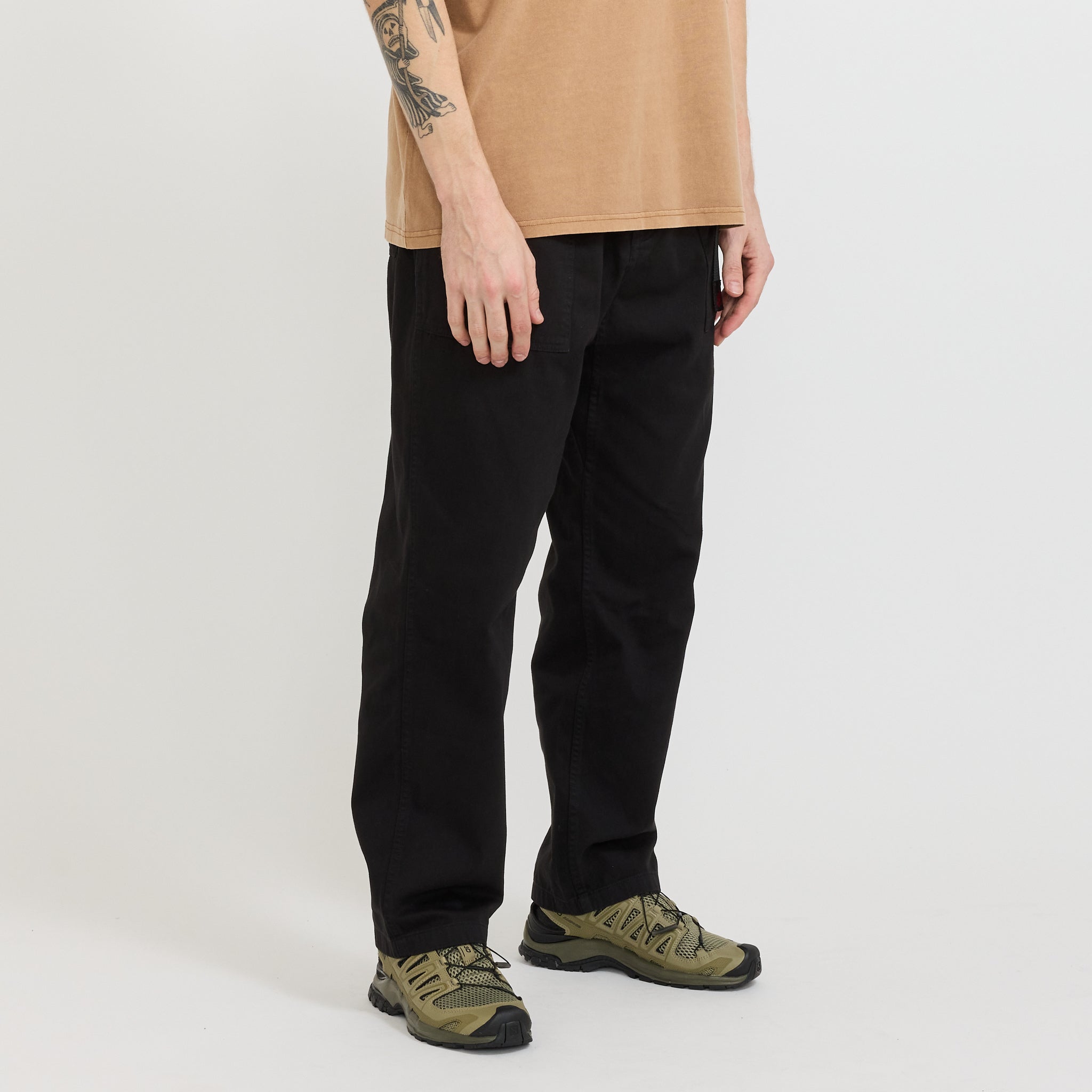 Loose Tapered Ridge Pant Black