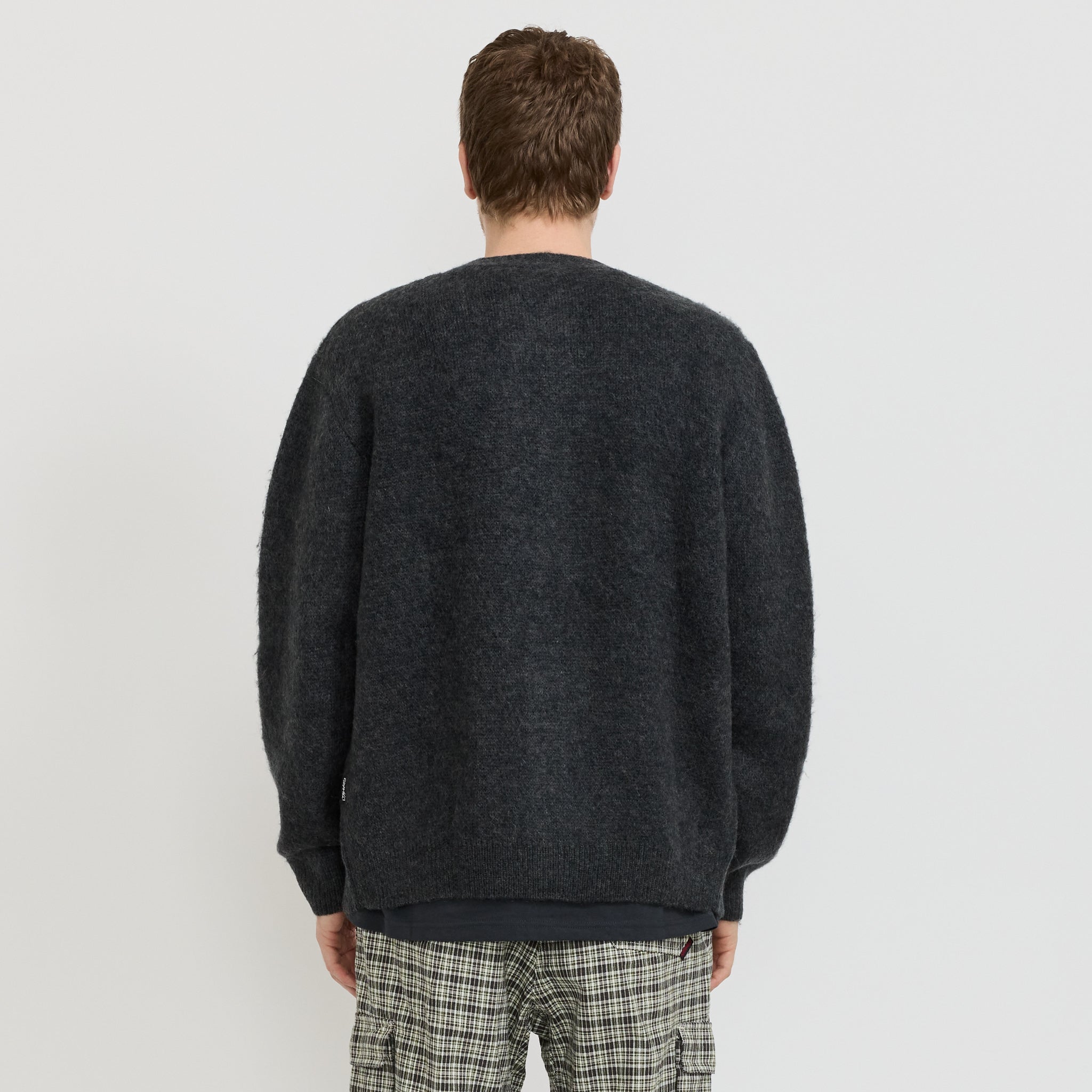 Gramicci Mohair Cardigan Charcoal