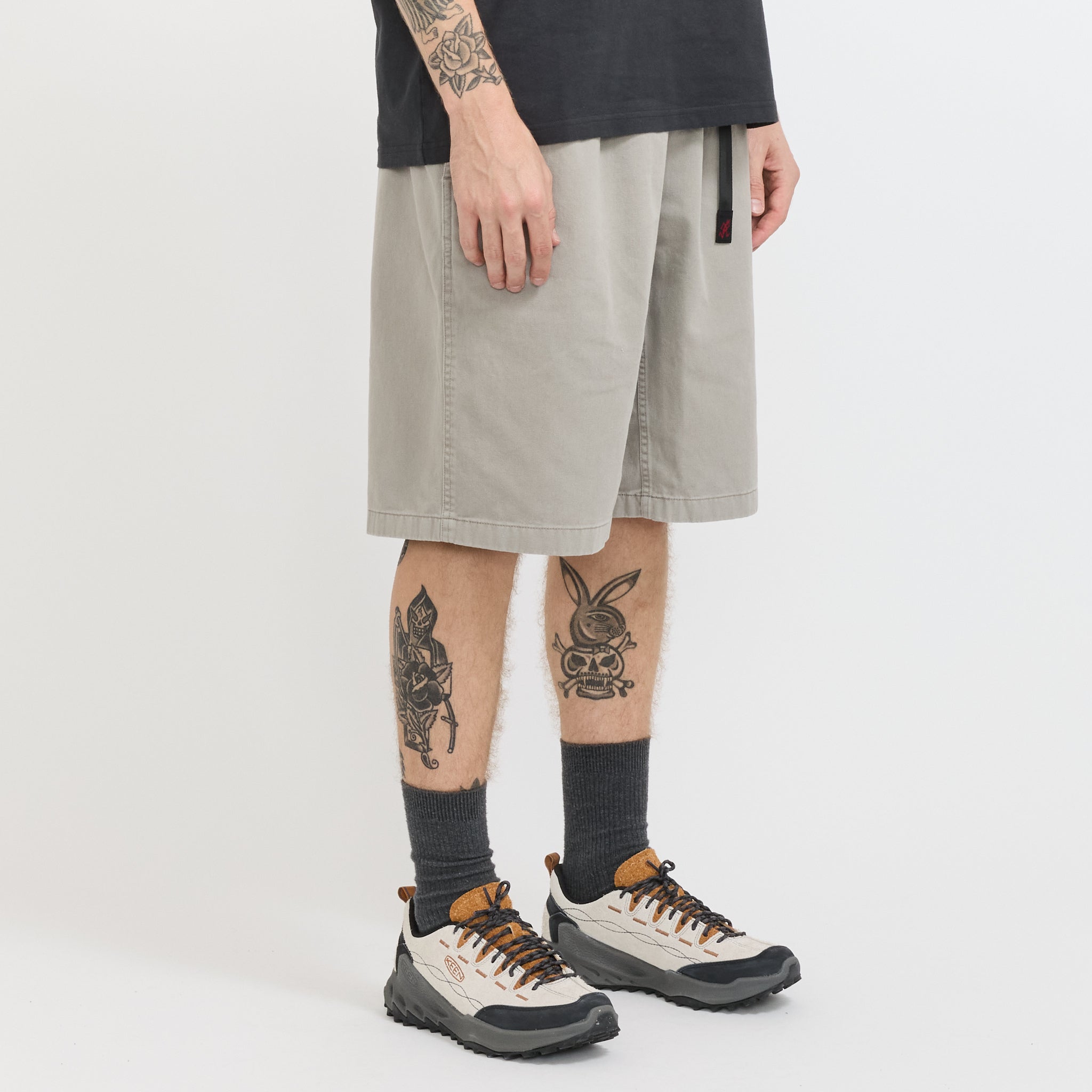 Gramicci | Natural Dyed Jam Short Grey | Maplestore