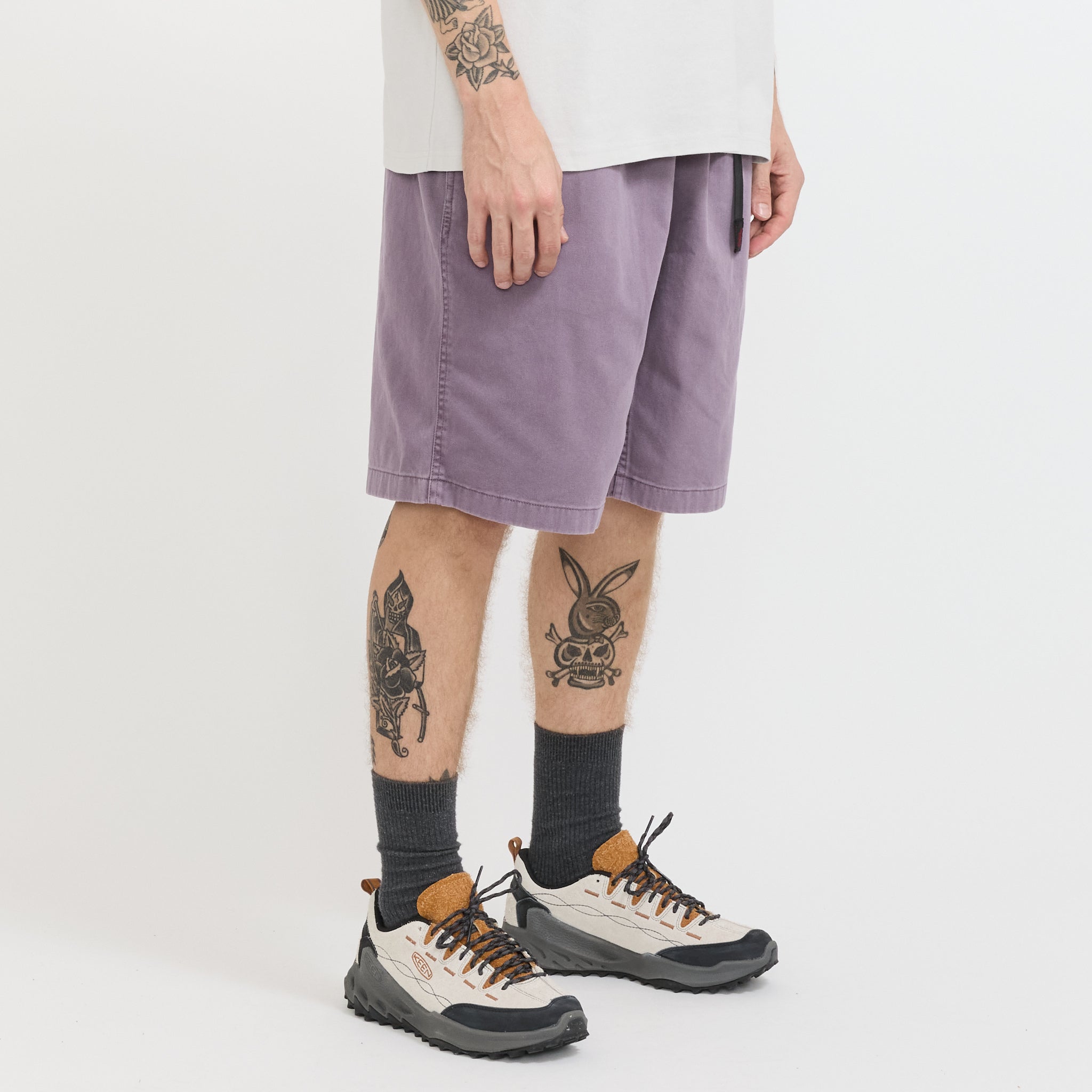 Gramicci | Natural Dyed Jam Short Purple | Maplestore