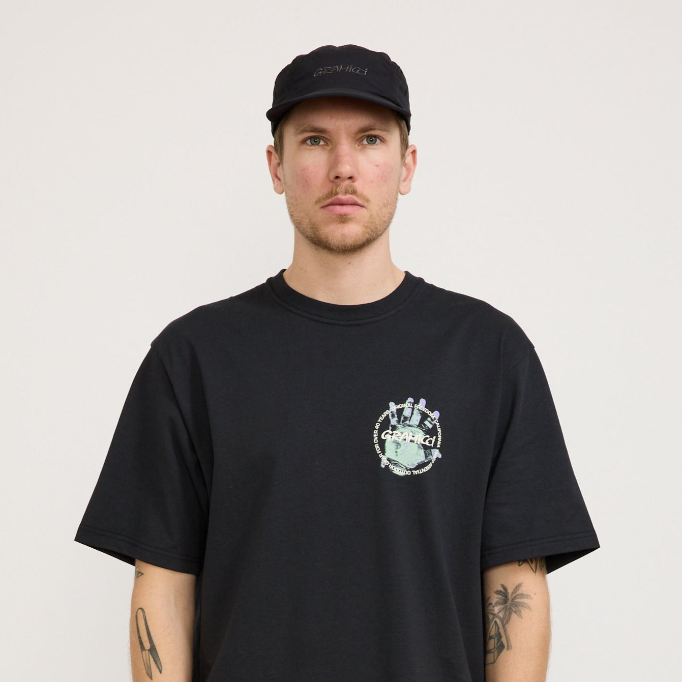 Gramicci | Nylon Gramicci Cap Black | Maplestore