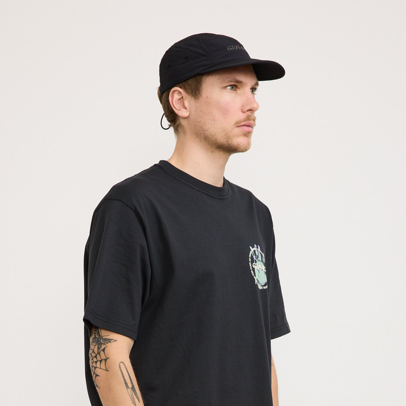 Gramicci | Nylon Gramicci Cap Black | Maplestore
