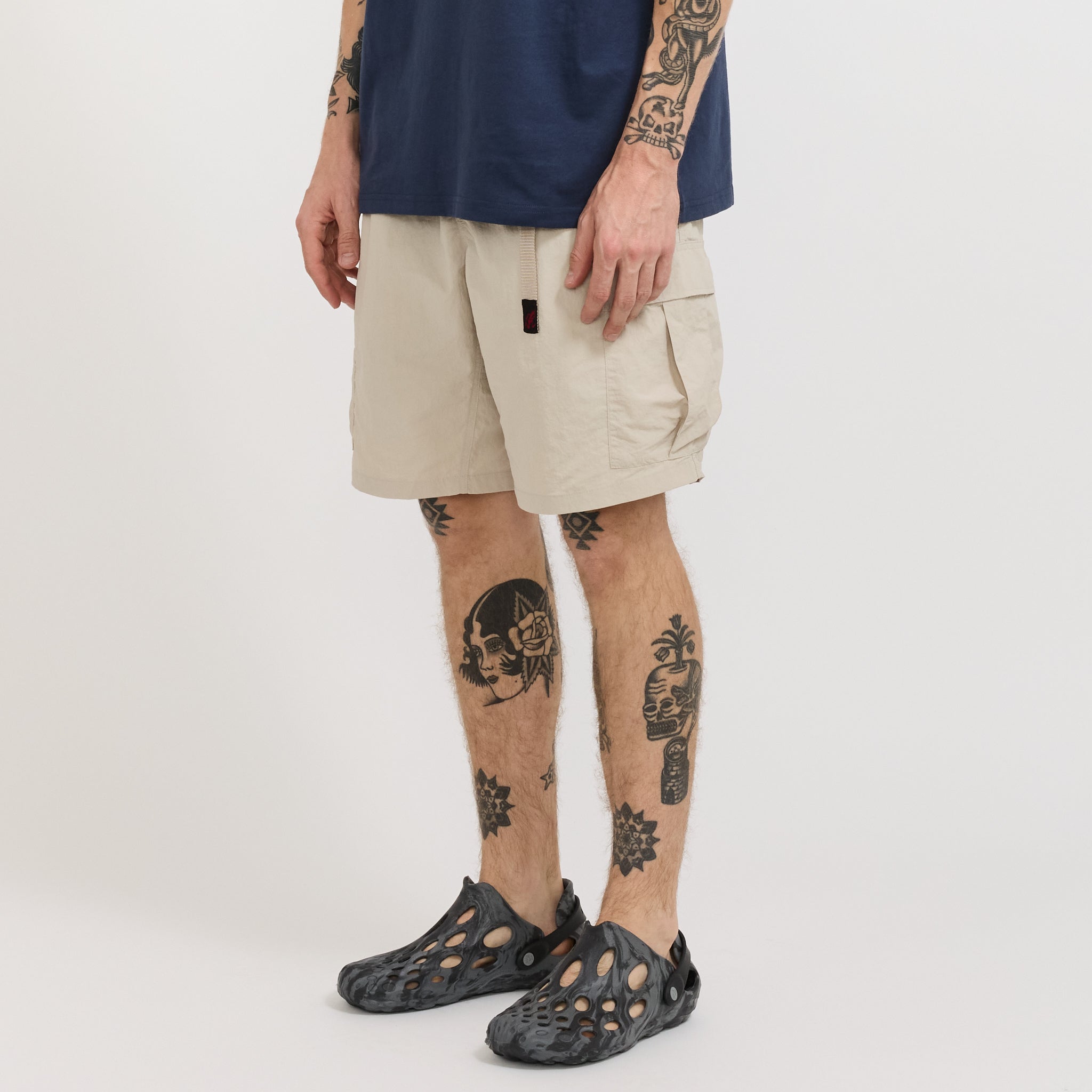 Nylon Explorer Cargo Short Stone