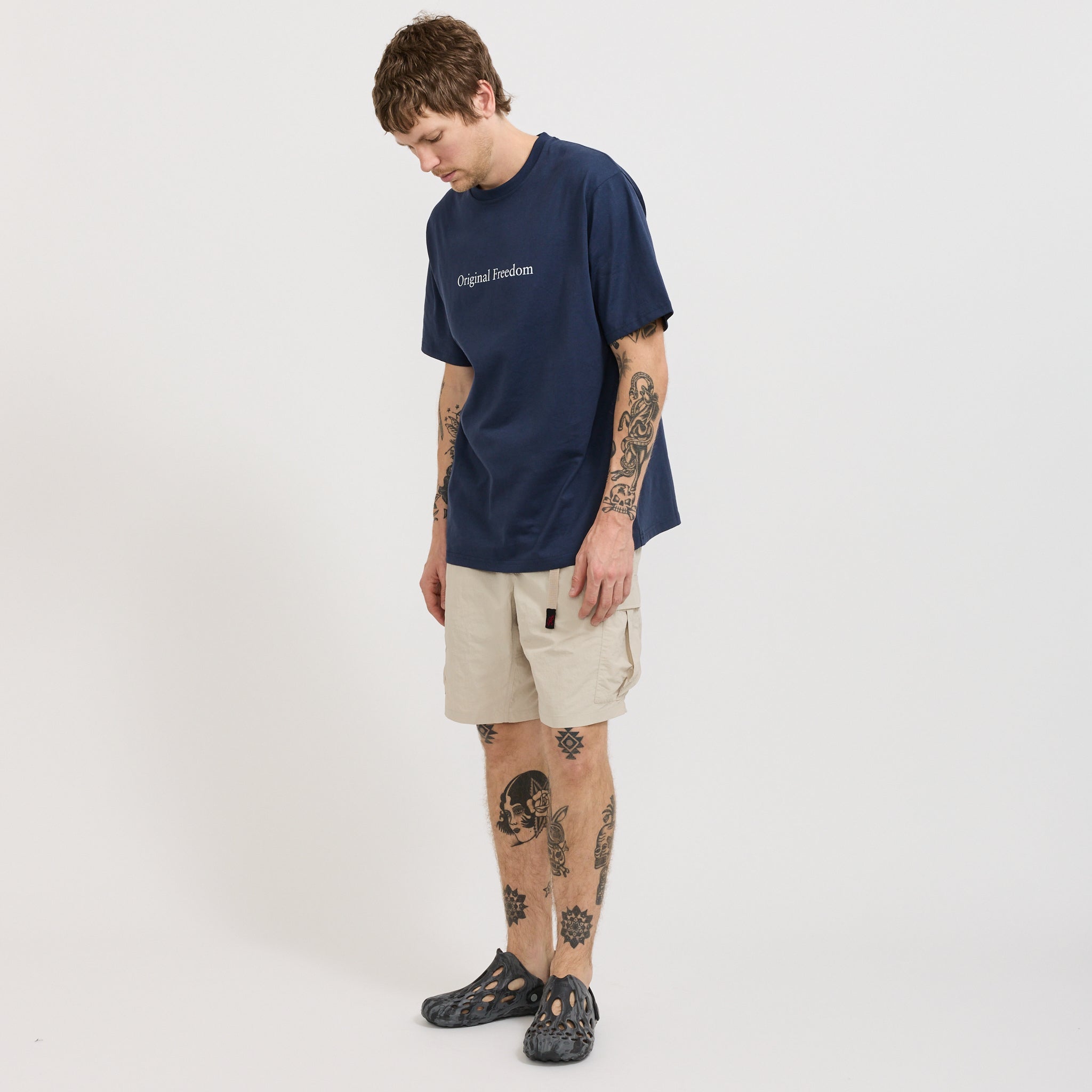 Nylon Explorer Cargo Short Stone
