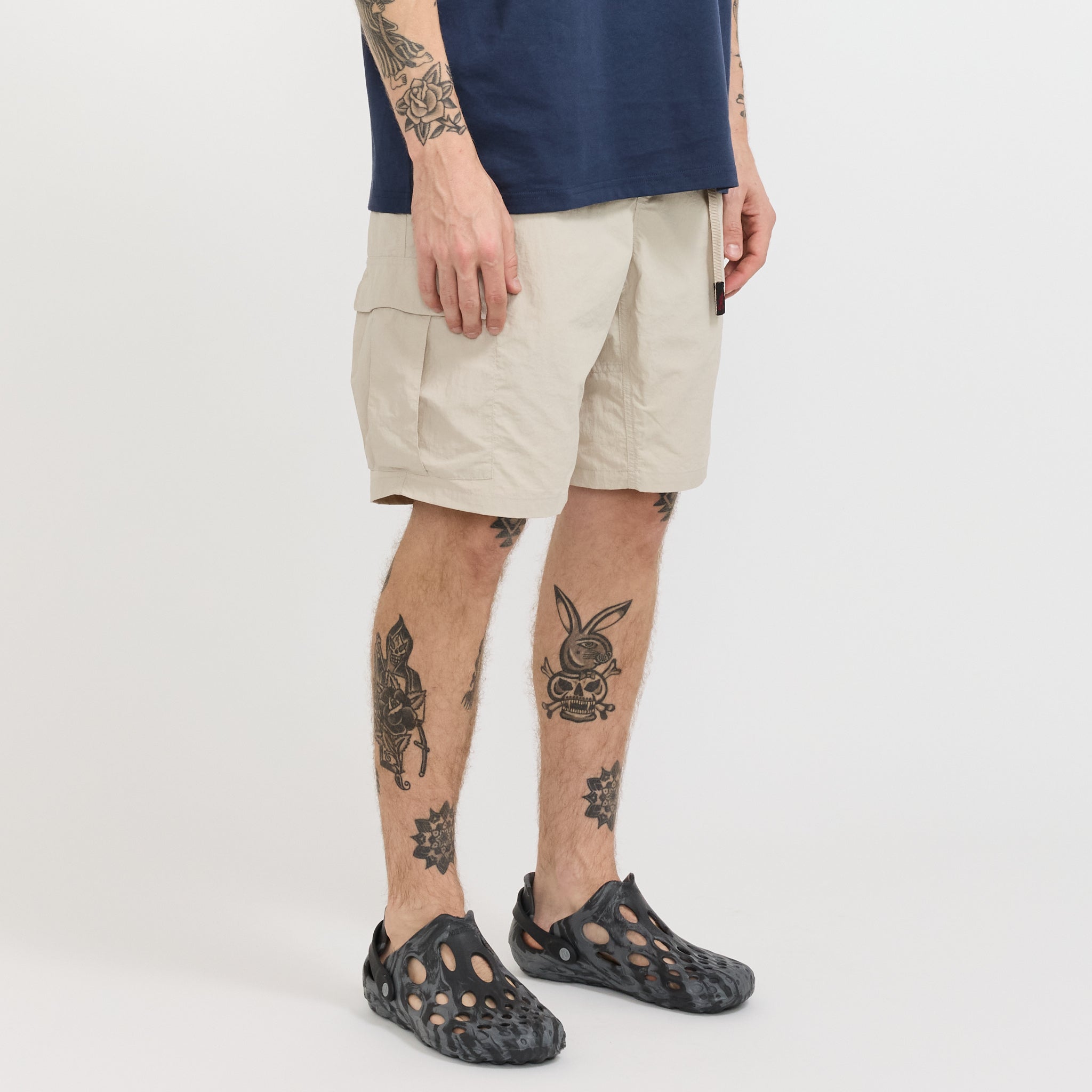Nylon Explorer Cargo Short Stone