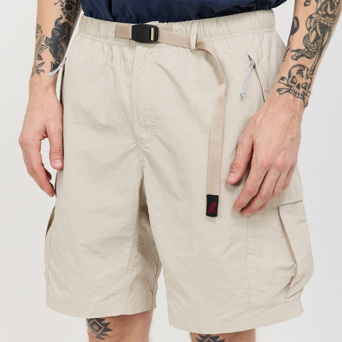Nylon Explorer Cargo Short Stone