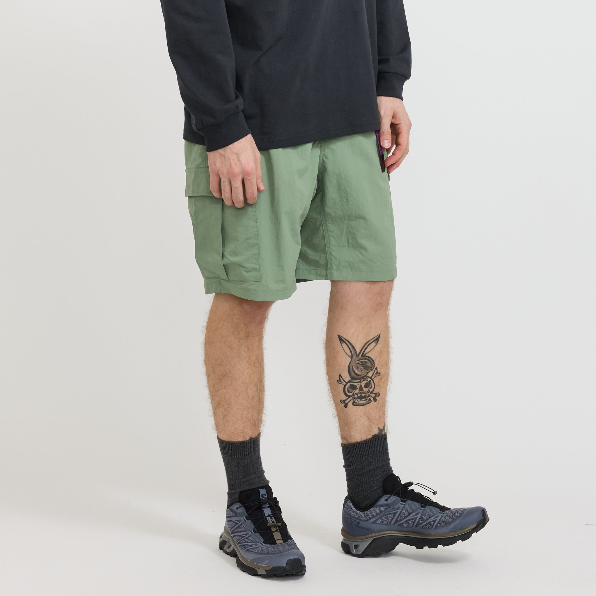 Nylon Explorer Cargo Short Teal