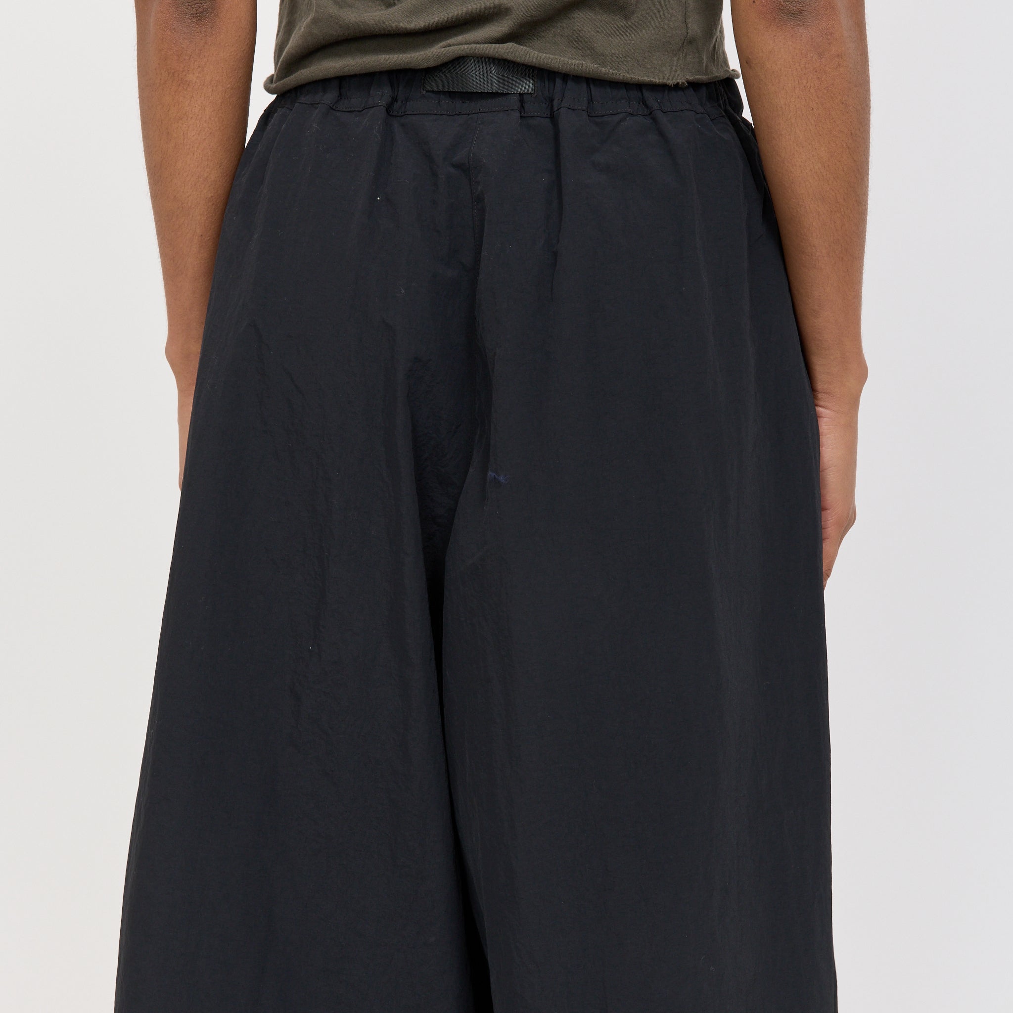 Nylon Flare Pant Black | Gramicci Women's Pants | Maplestore