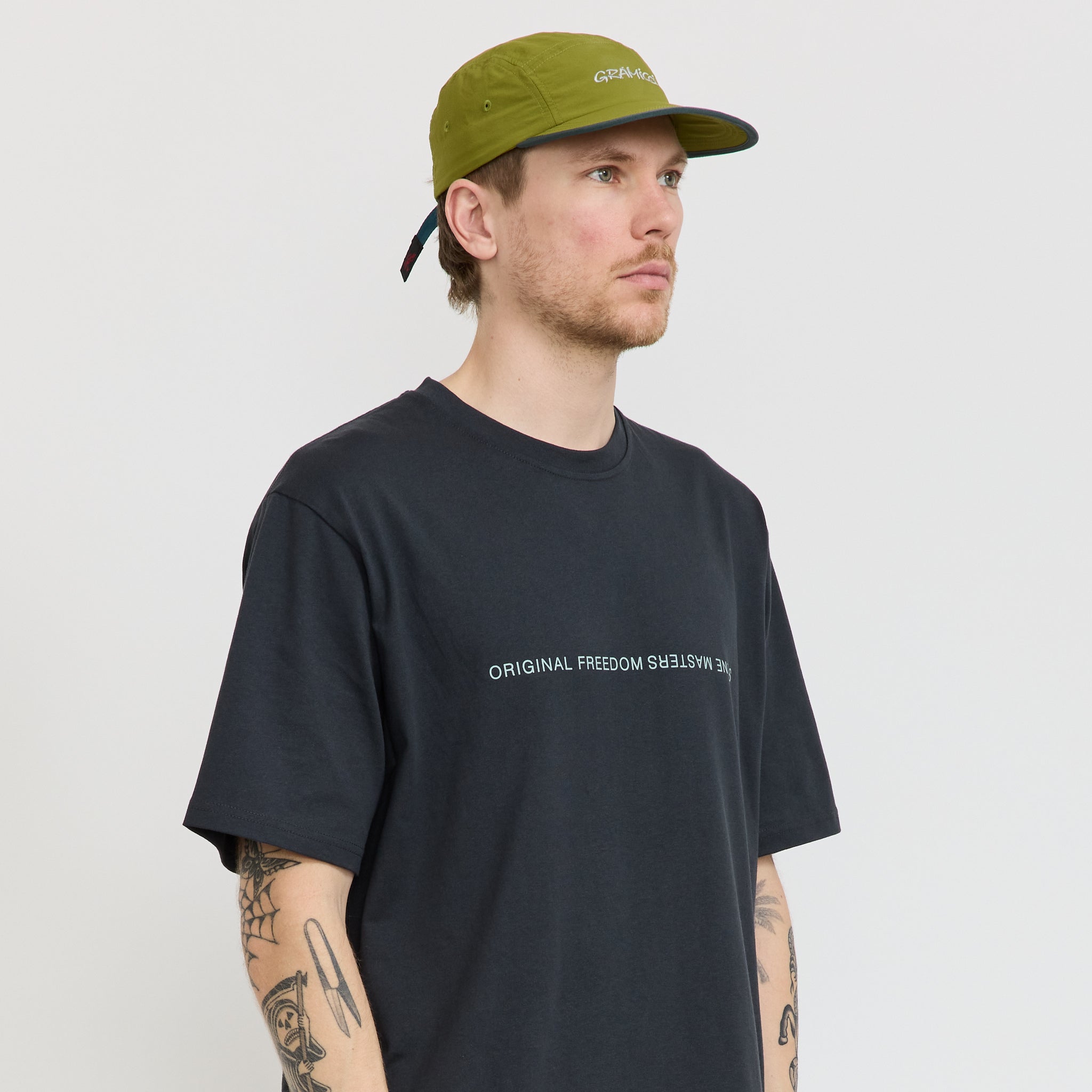 Nylon Gramicci Cap Leaf Green