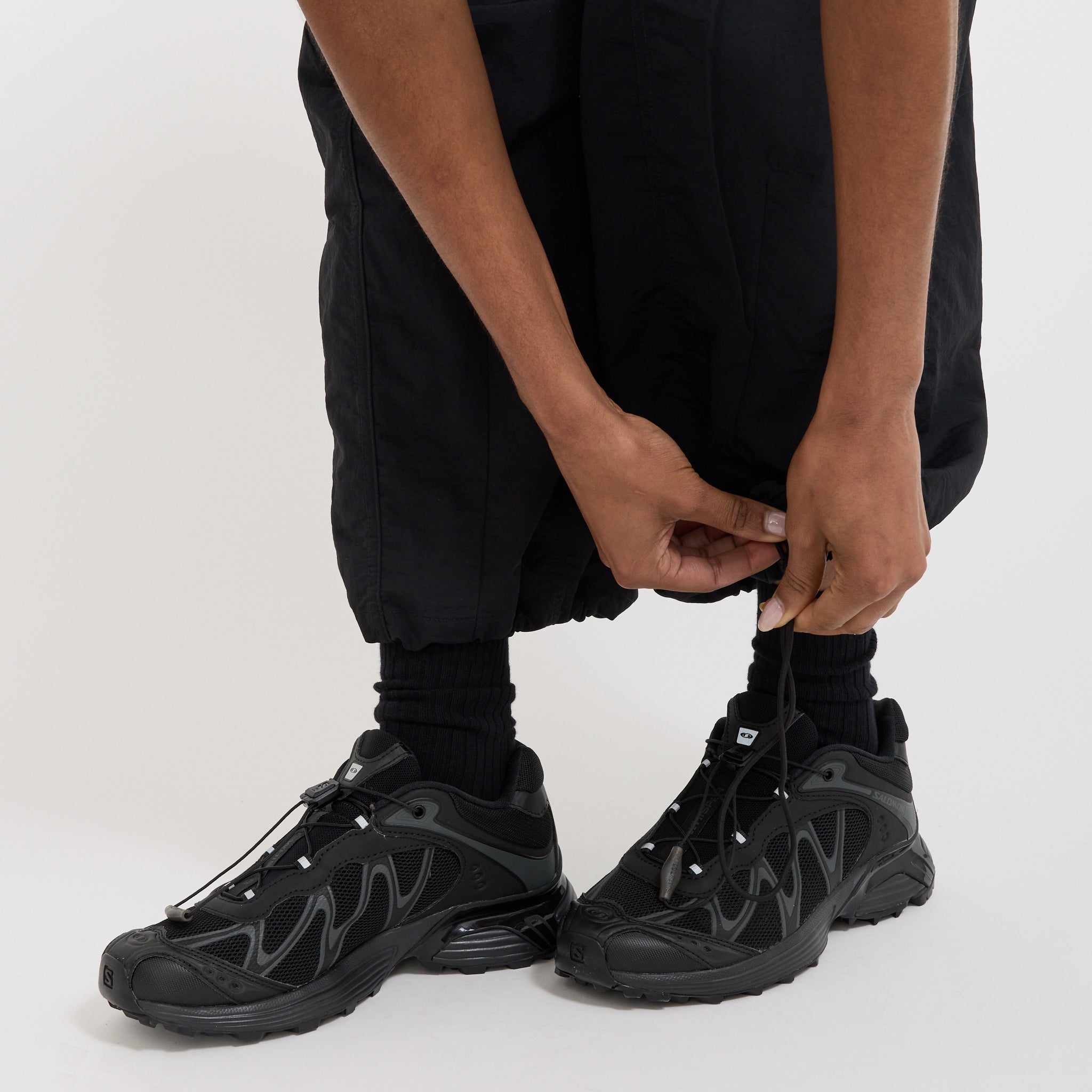 Gramicci | Nylon Balloon Pant Black | Maplestore