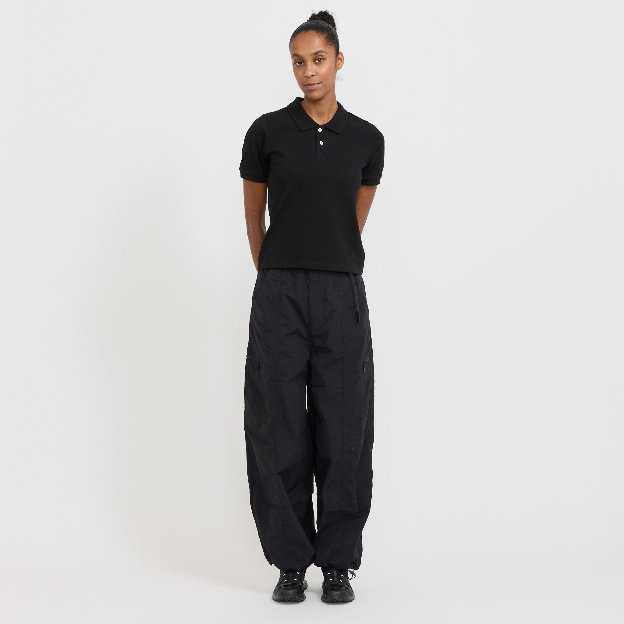 Gramicci | Nylon Balloon Pant Black | Maplestore