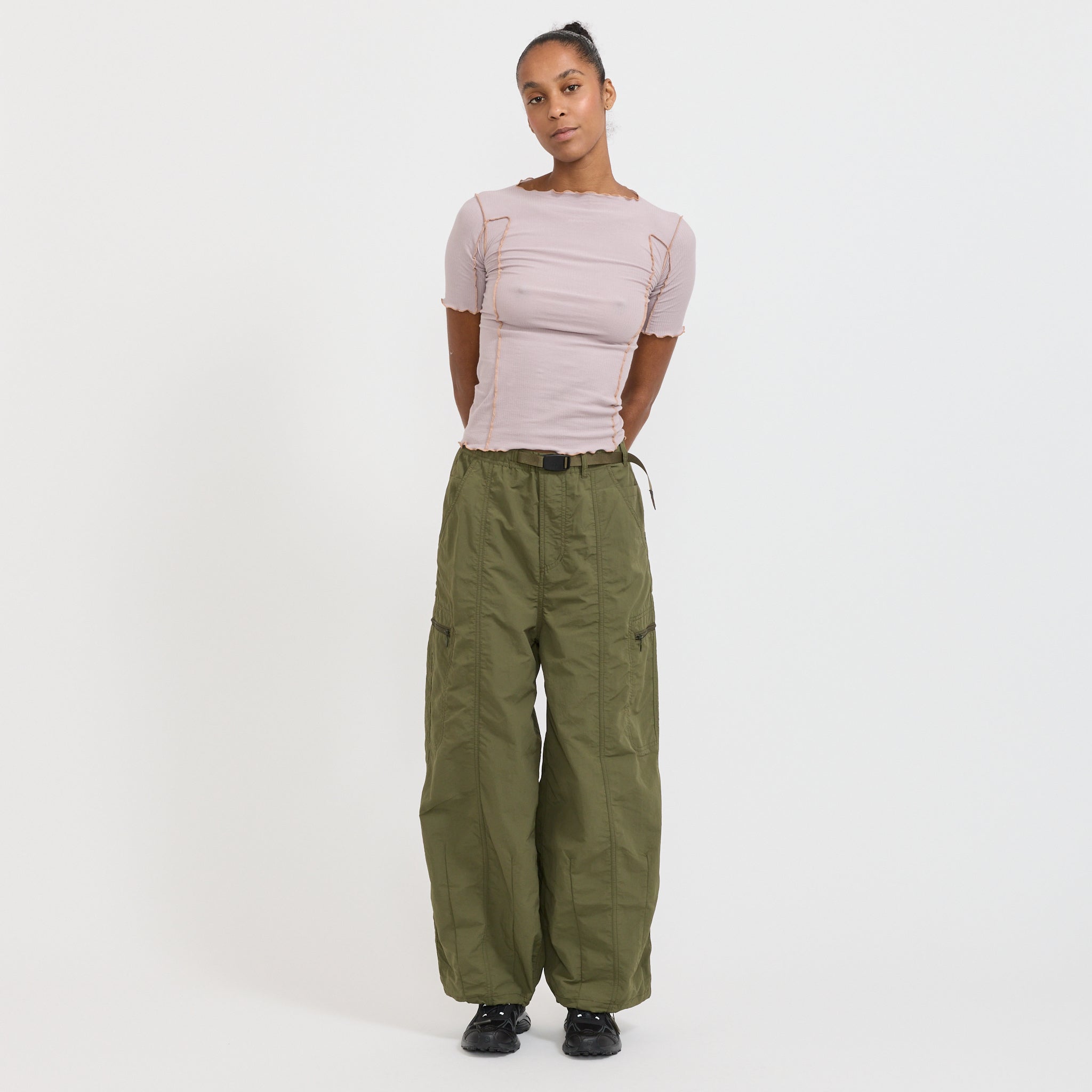 Gramicci | Nylon Balloon Pant Olive | Maplestore