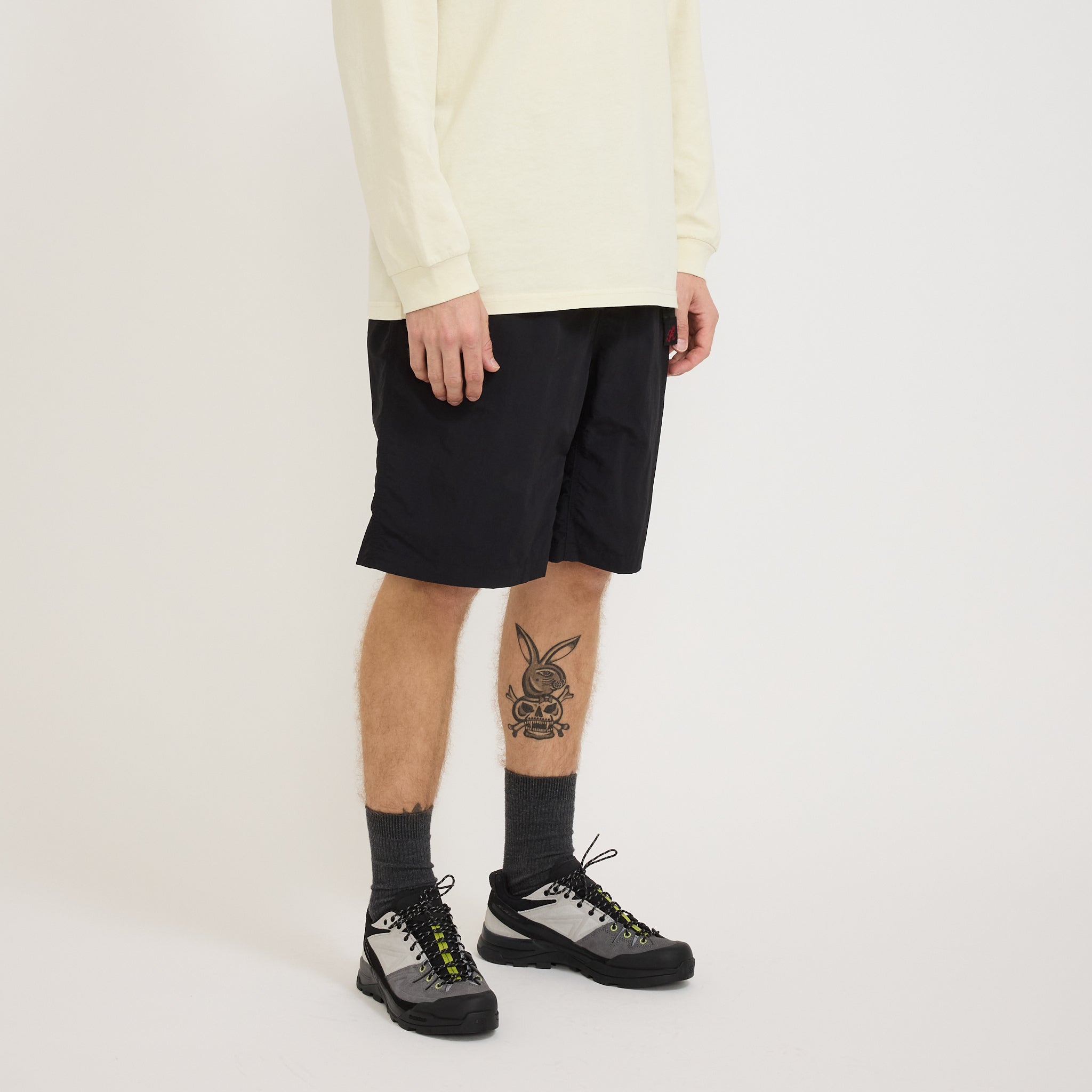 Gramicci | Nylon Loose Short Black | Maplestore