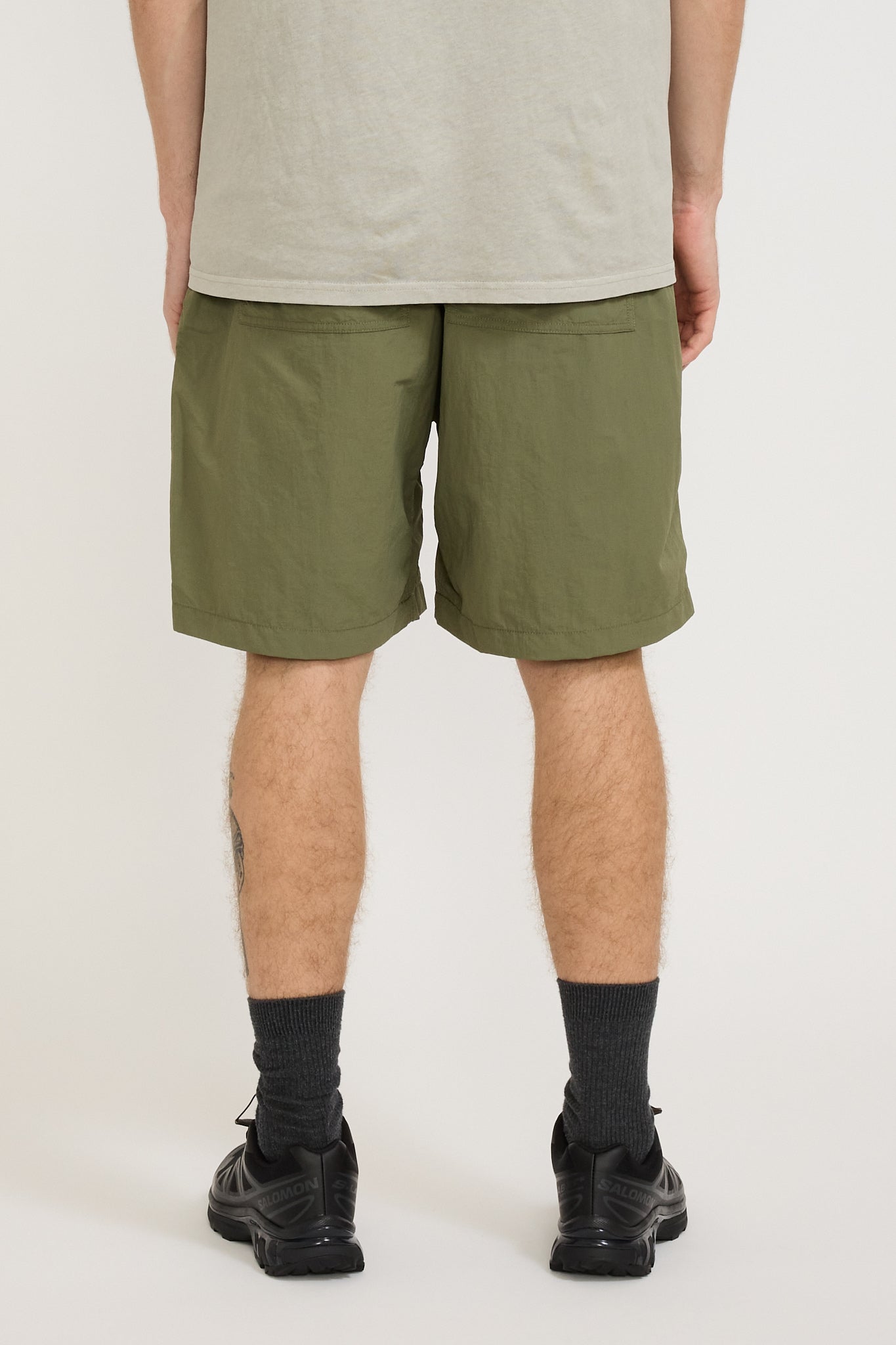 Gramicci | Nylon Loose Short Olive | Maplestore