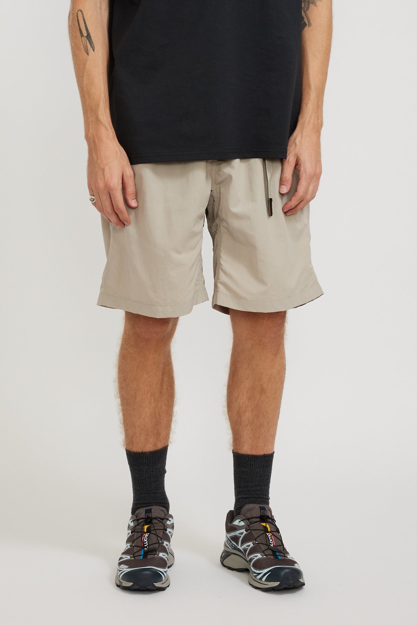 Gramicci | Nylon Loose Short Sand | Maplestore