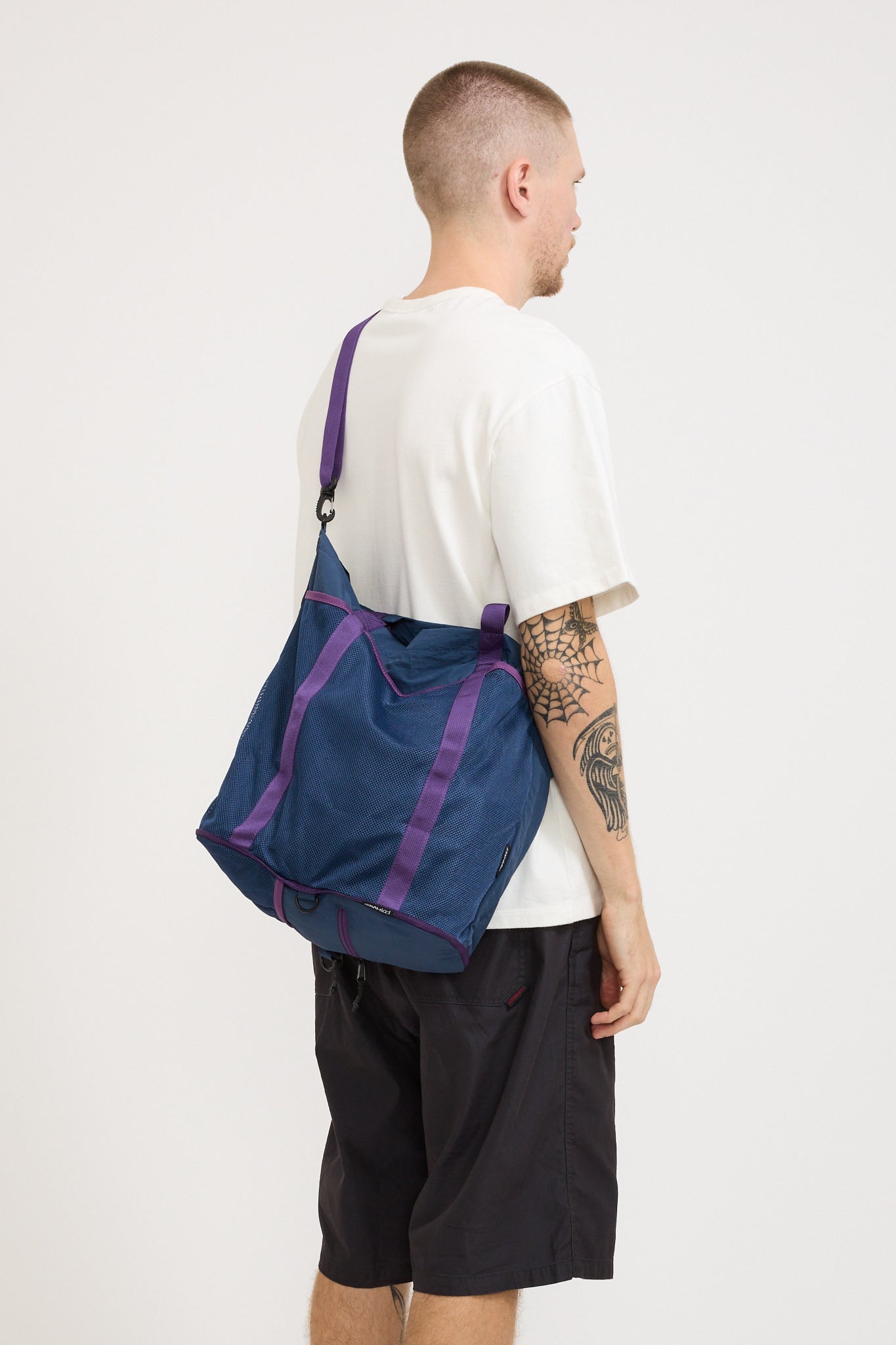 Nylon Packable Explorer Tote Deep Navy