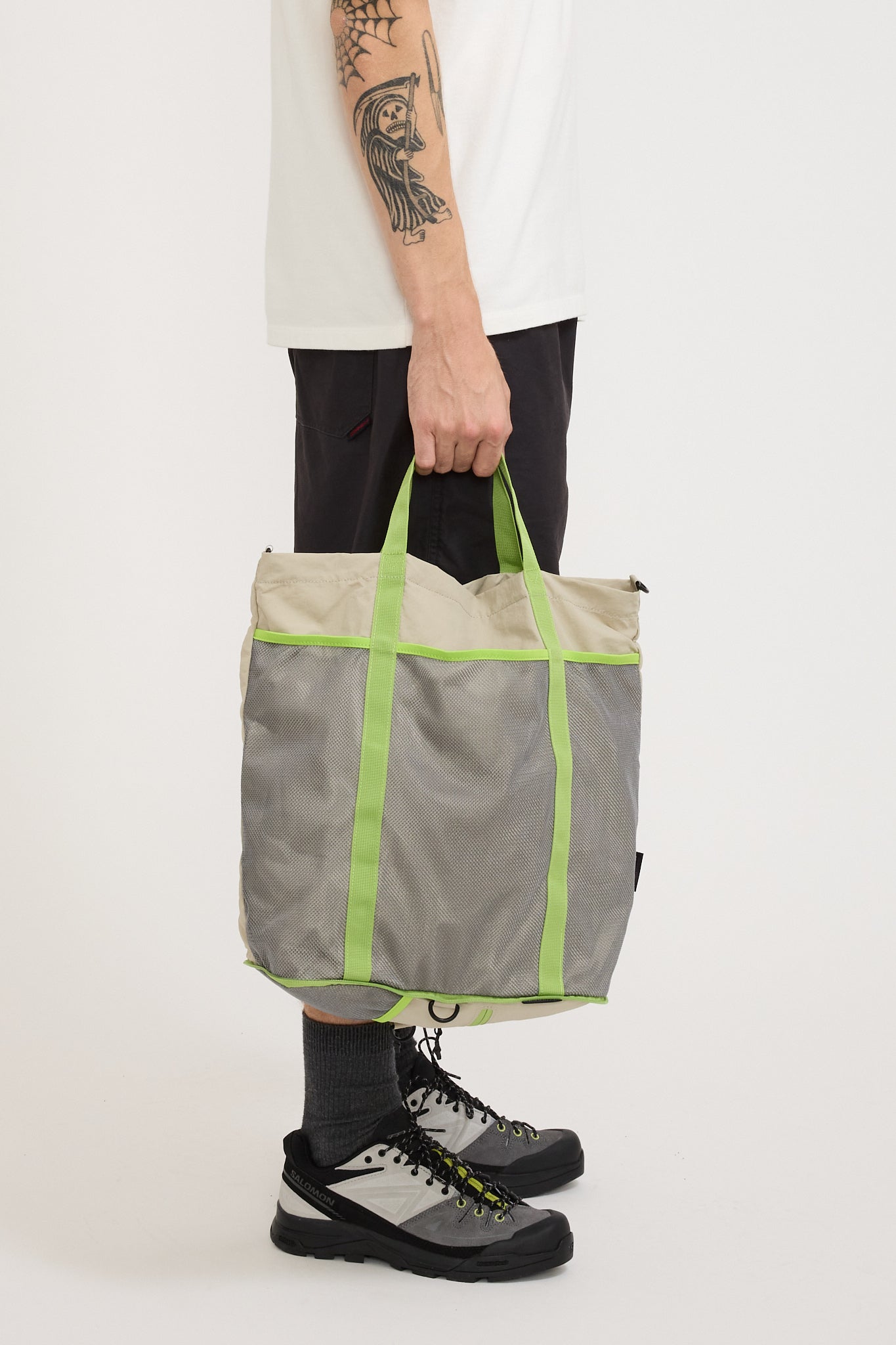 Nylon Packable Explorer Tote Dune