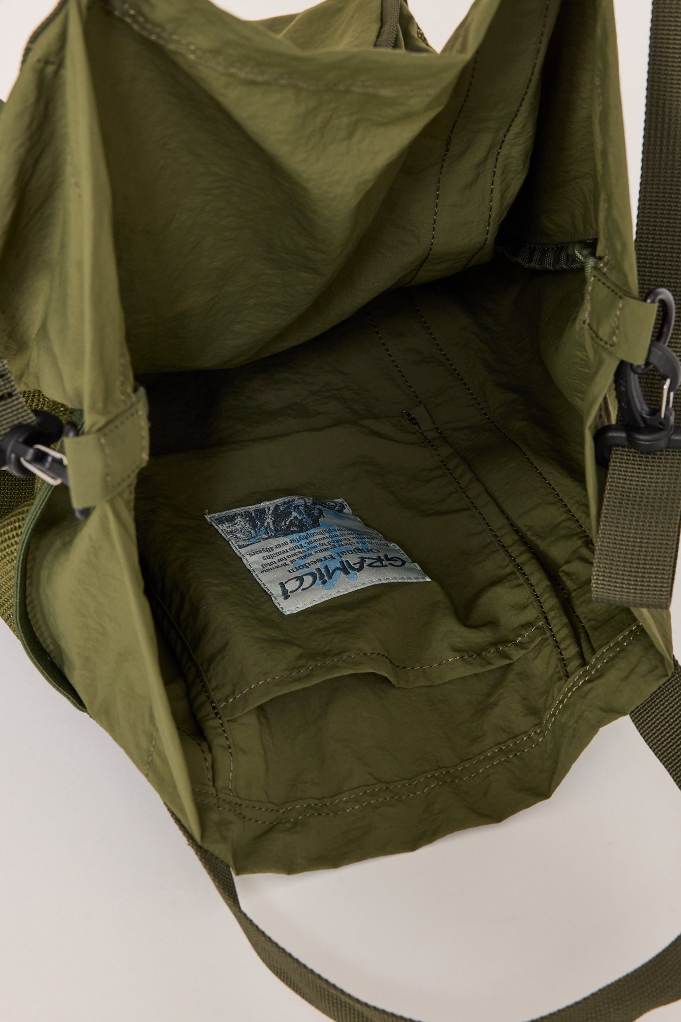 Nylon Packable Explorer Tote Olive