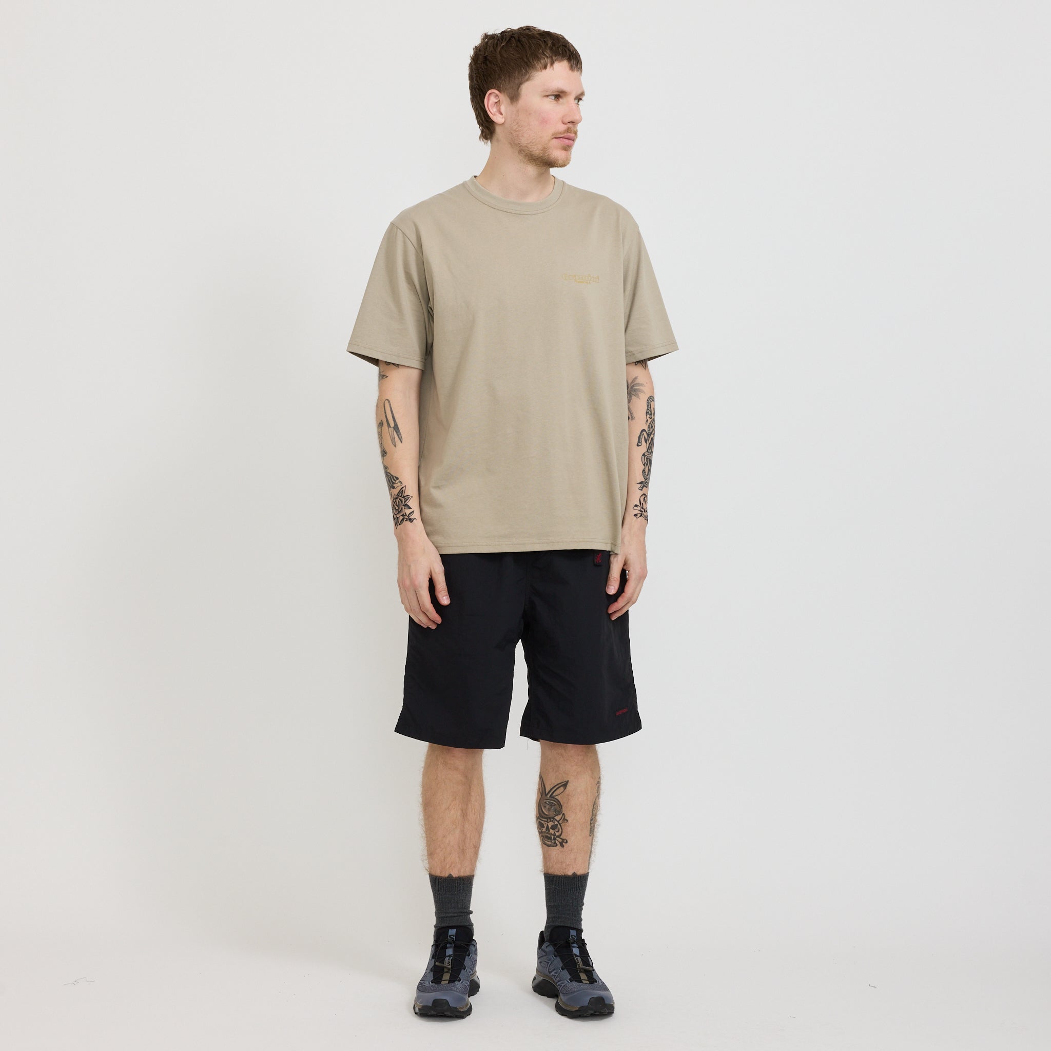 Nylon Packable G-Short Black