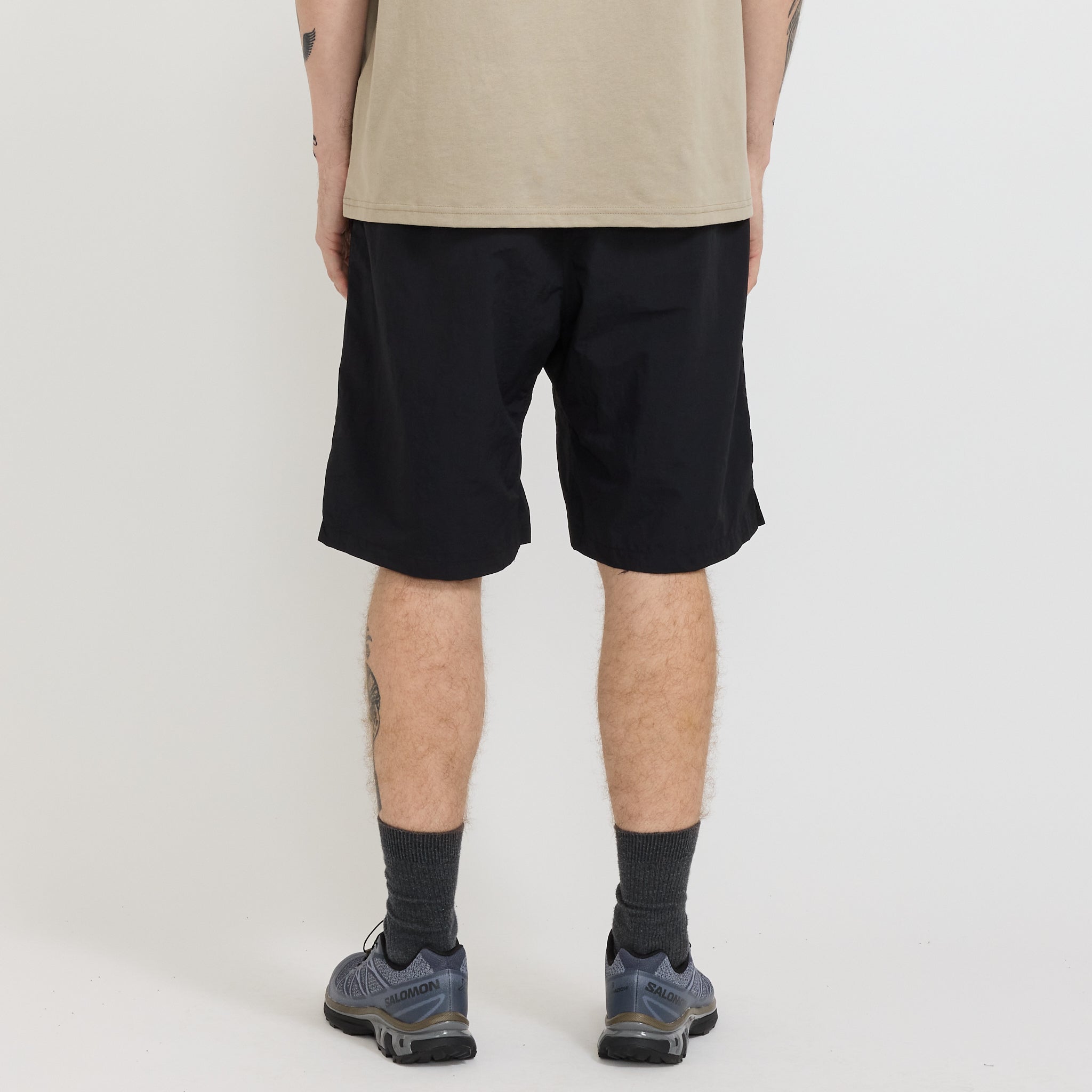 Gramicci | Nylon Packable G-Short Black | Maplestore