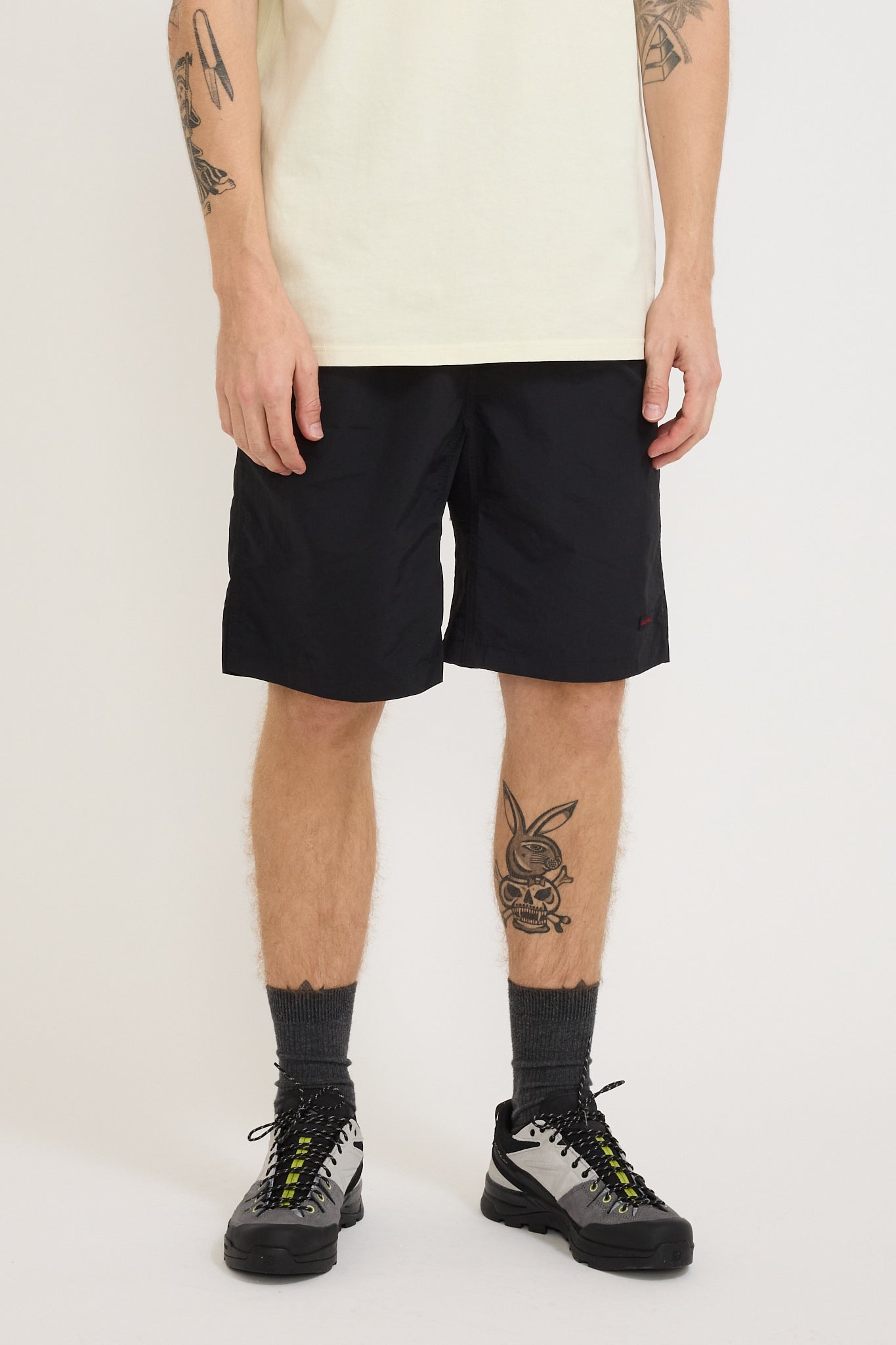 Nylon Packable G-Short Black