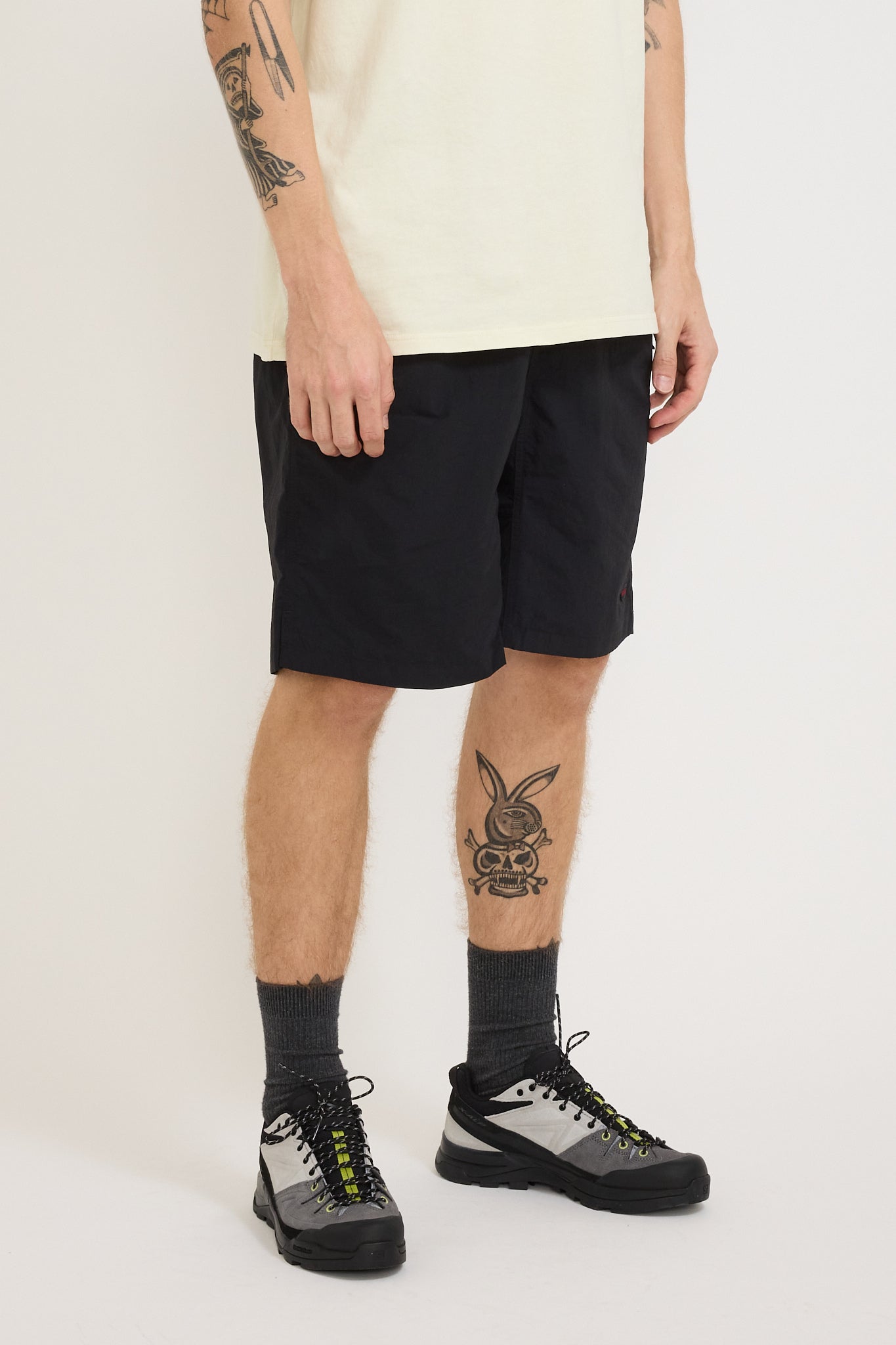 Nylon Packable G-Short Black