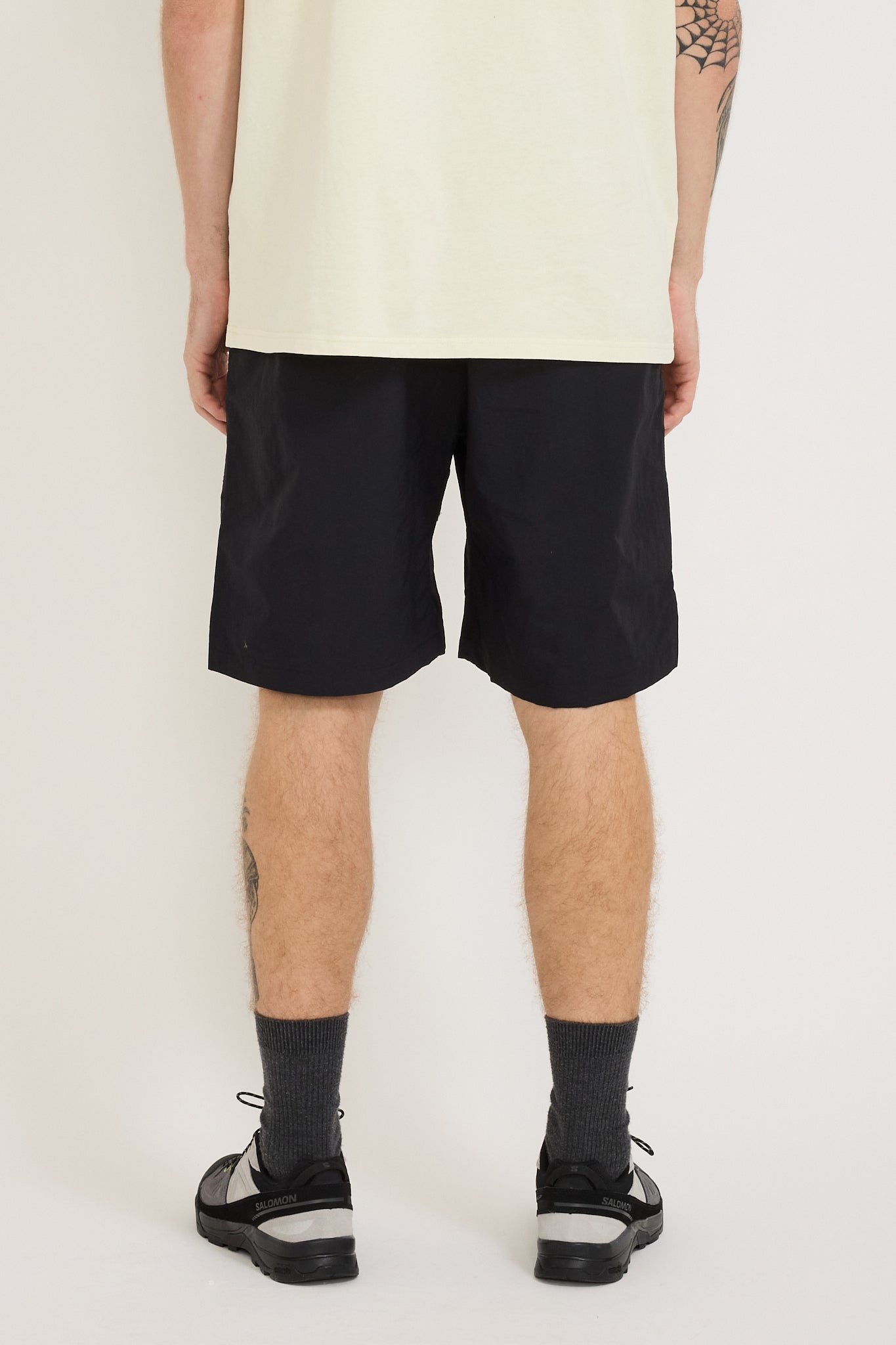 Nylon Packable G-Short Black