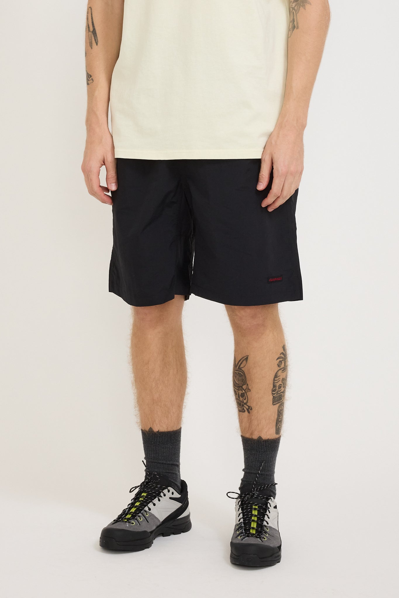 Nylon Packable G-Short Black