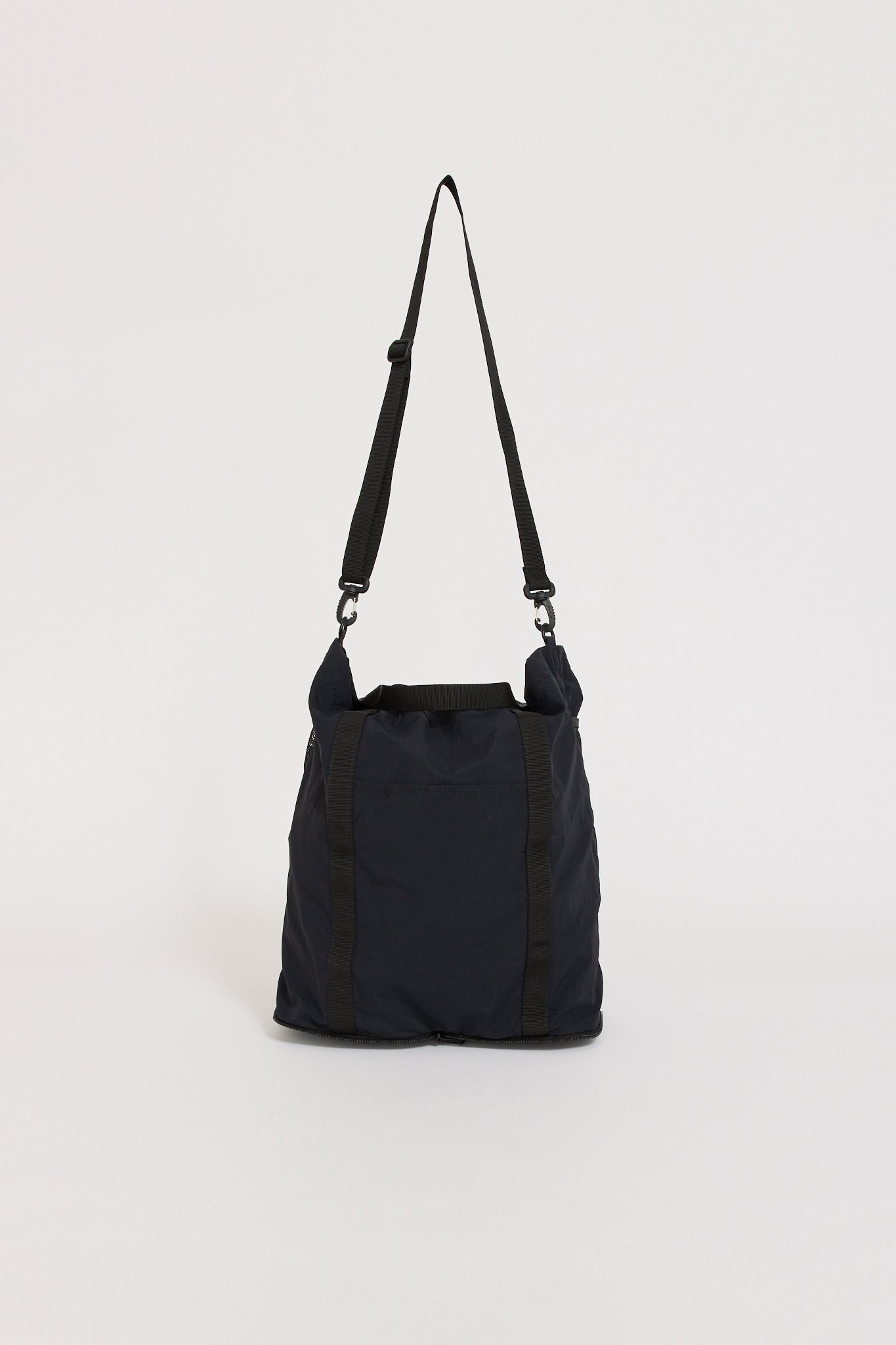 Nylon Packable Explorer Tote Black