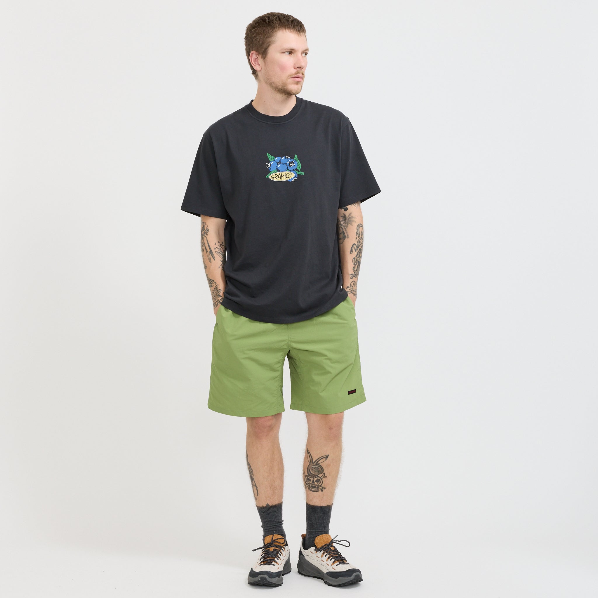 Gramicci | Nylon Reef Short Jade Green | Maplestore