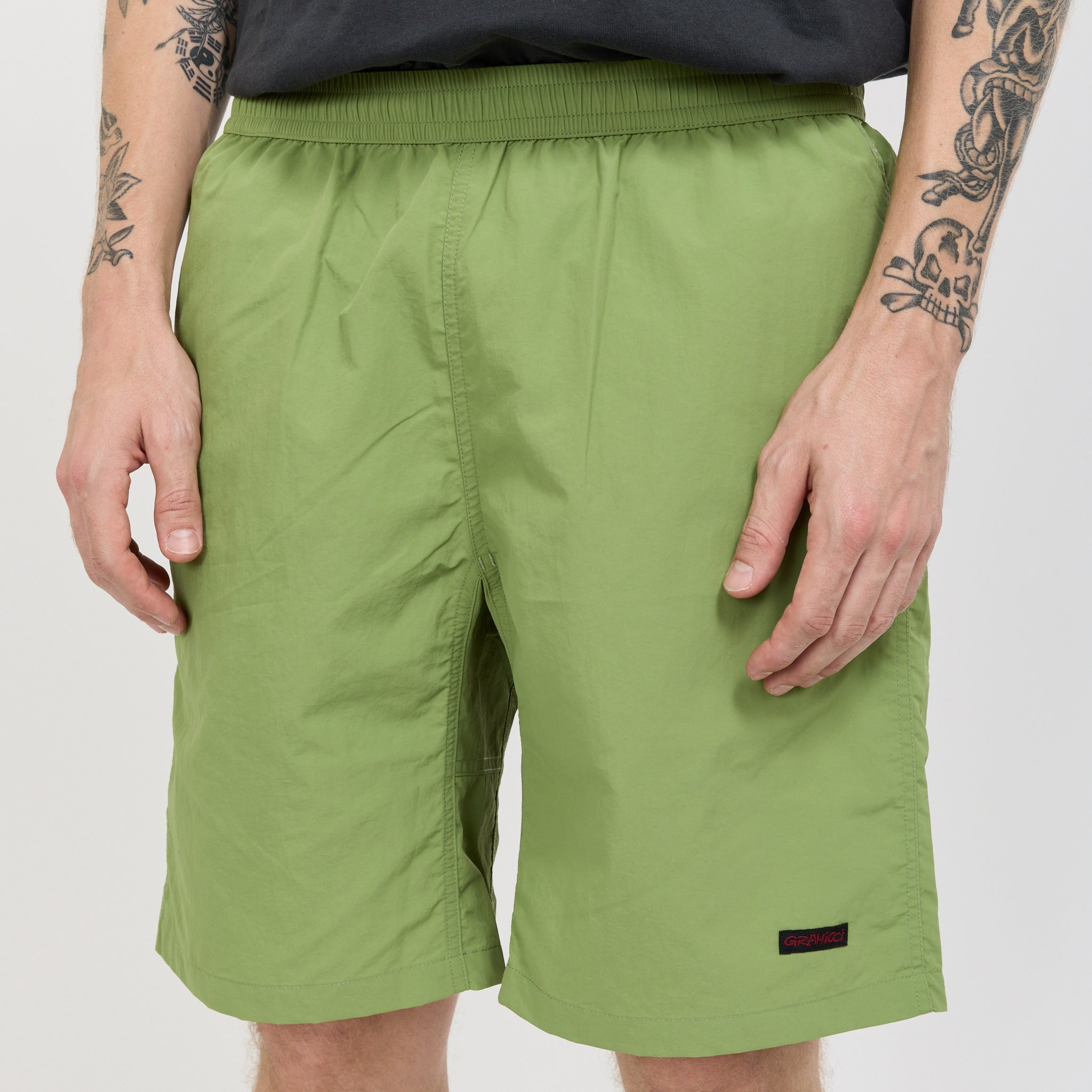 Gramicci | Nylon Reef Short Jade Green | Maplestore