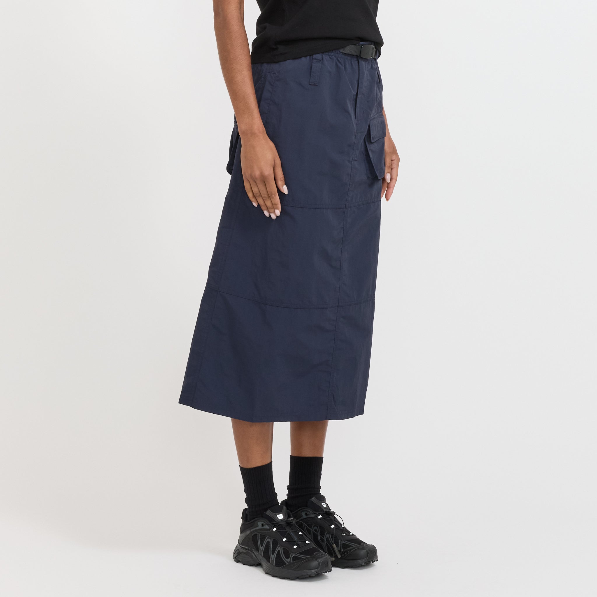 Gramicci | Nylon Utility Skirt British Navy | Maplestore