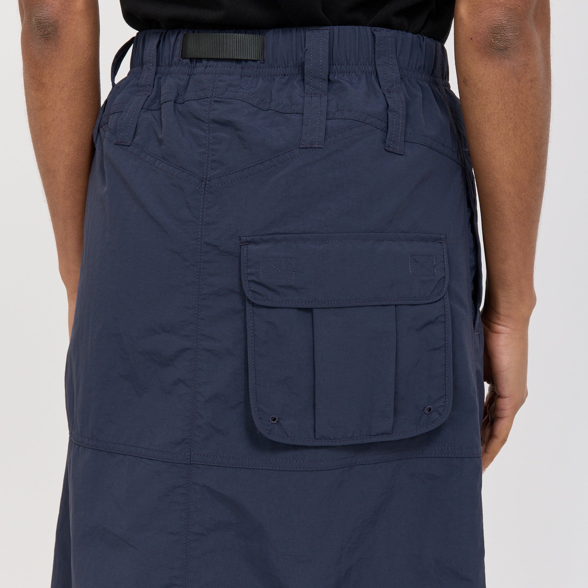 Gramicci | Nylon Utility Skirt British Navy | Maplestore