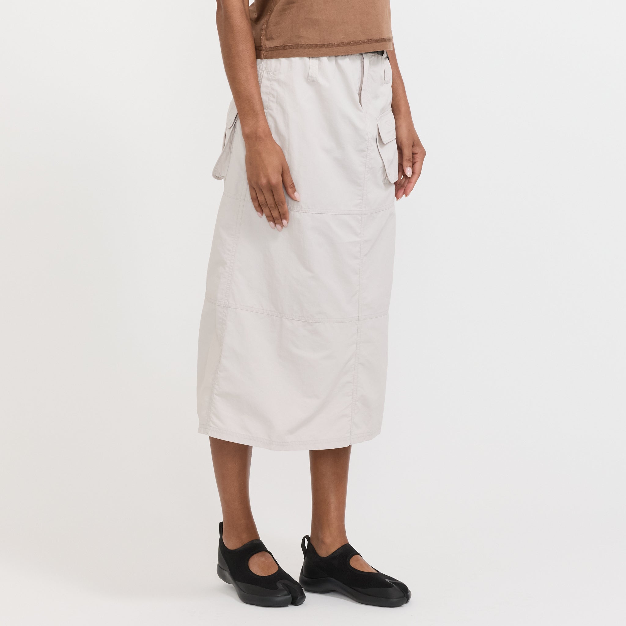 Gramicci | Nylon Utility Skirt Ecru | Maplestore