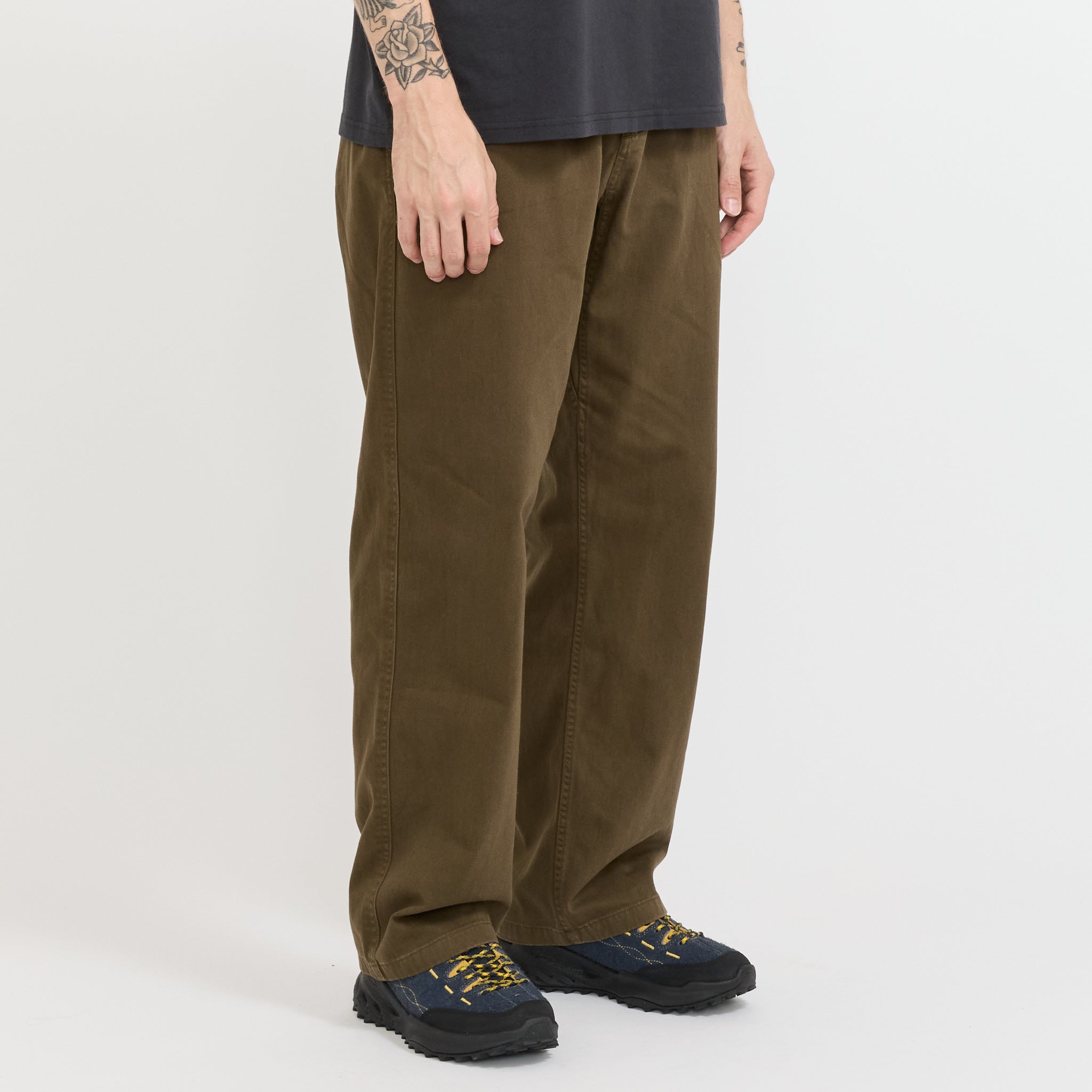 Gramicci Pant Straight Fit Bark Pigment