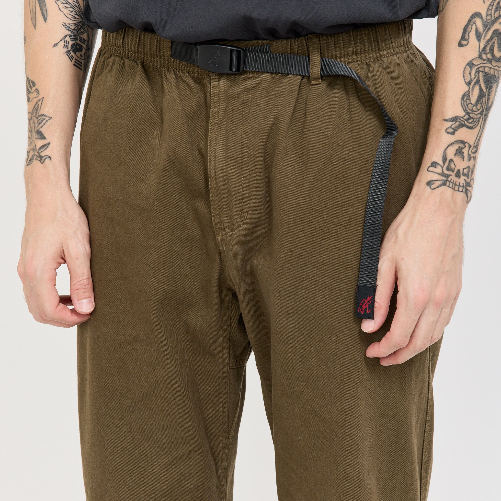 Gramicci Pant Straight Fit Bark Pigment