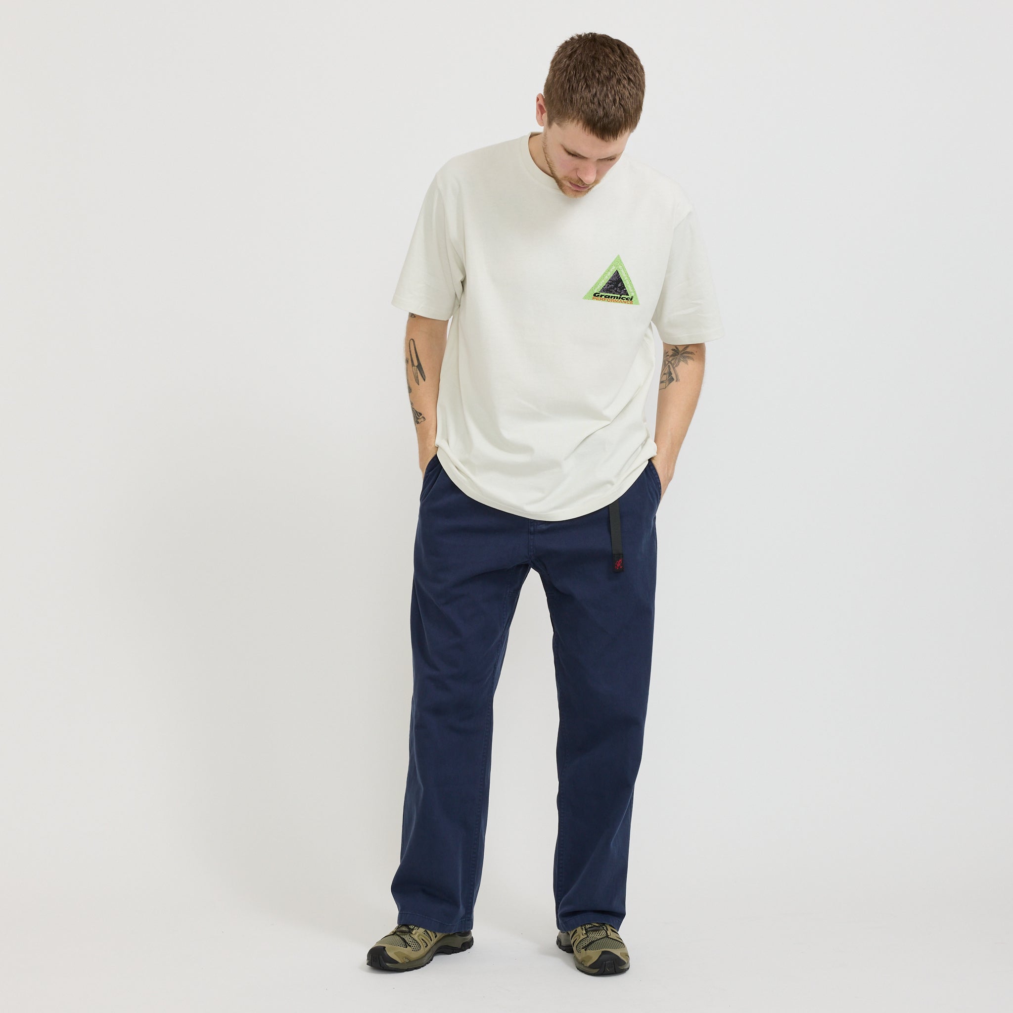 Gramicci | Performance Tee Vintage White | Maplestore