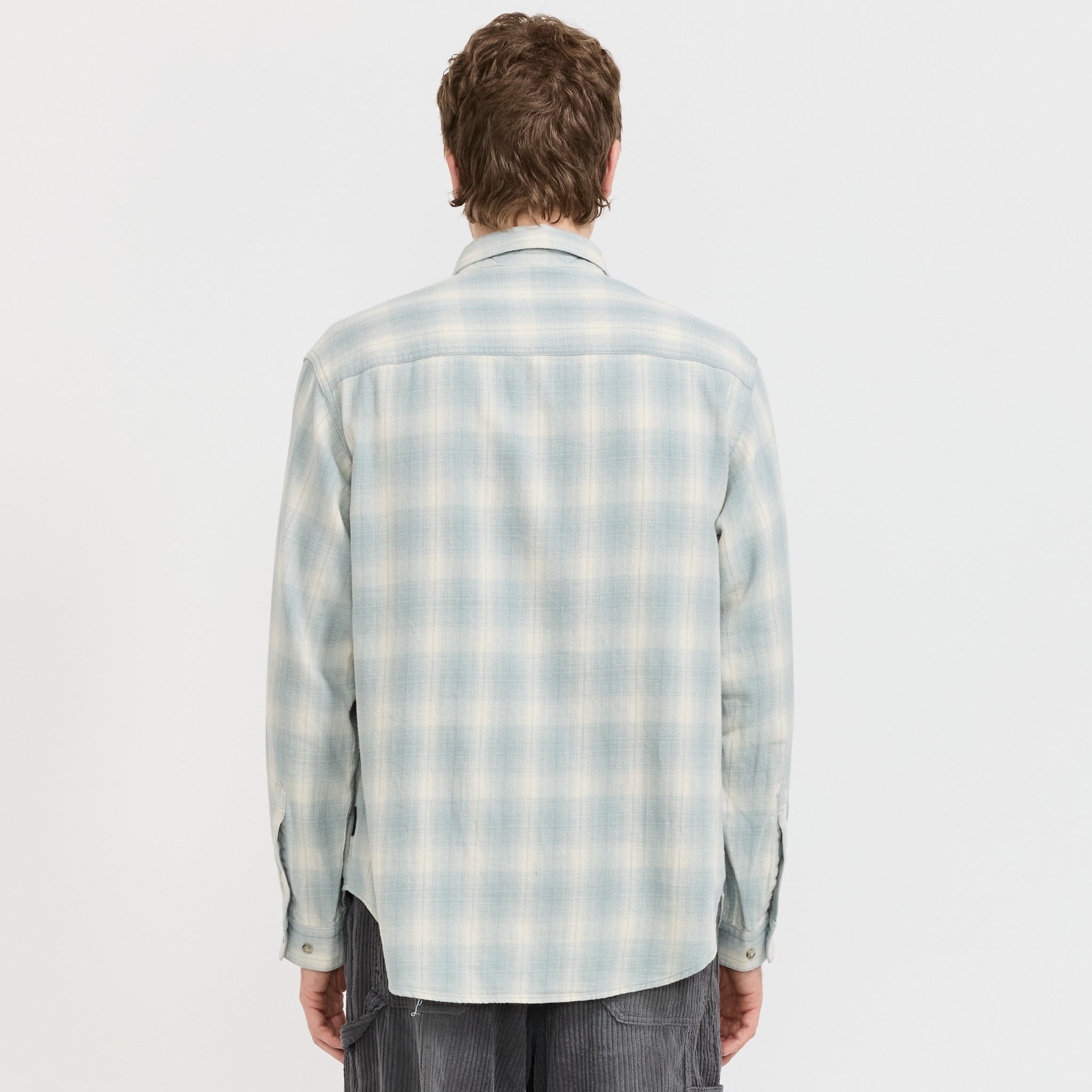 Piled Flannel Shirt Storm