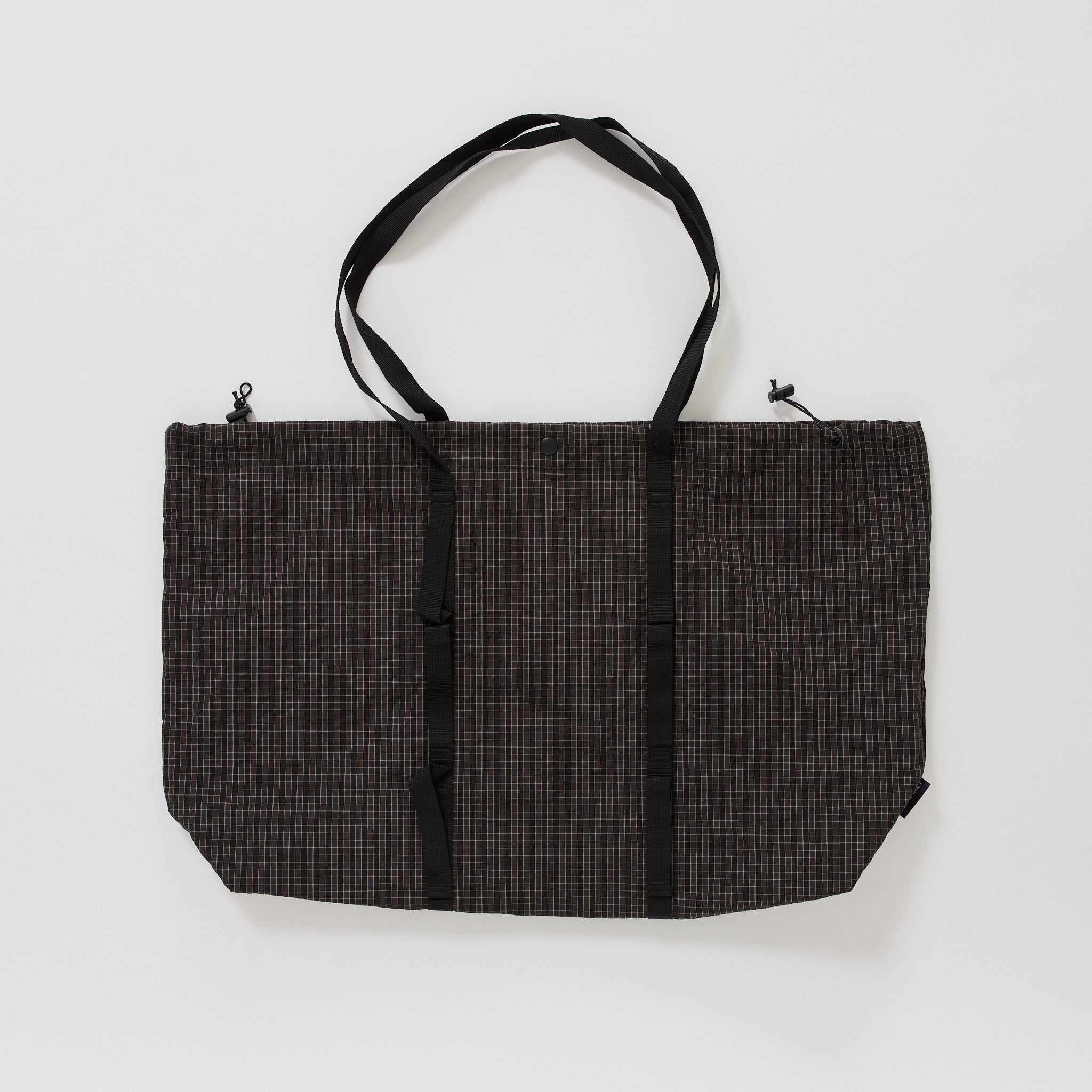 Gramicci | Plaid Climbing Tote Deep Brown | Maplestore