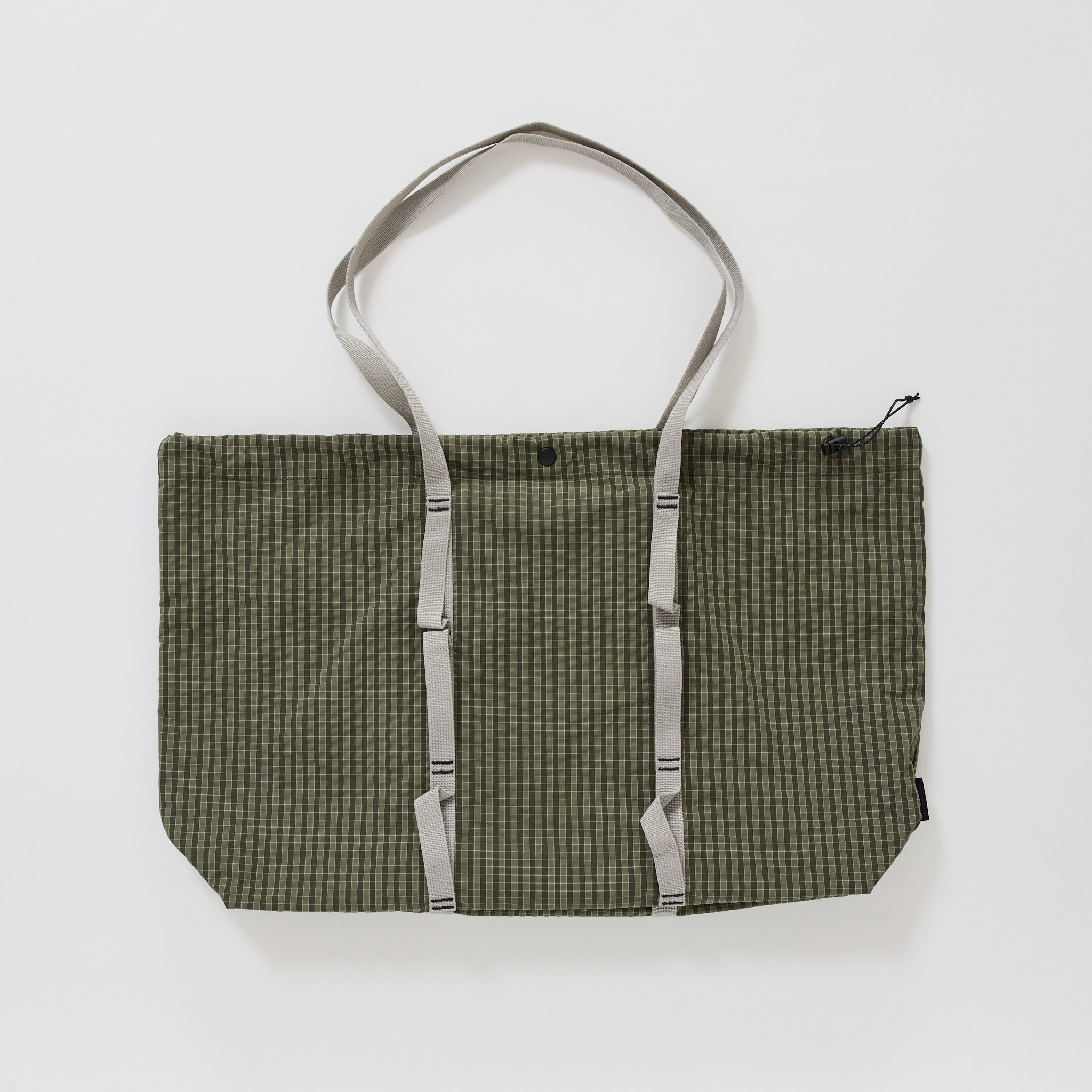 Gramicci | Plaid Climbing Tote Olive | Maplestore