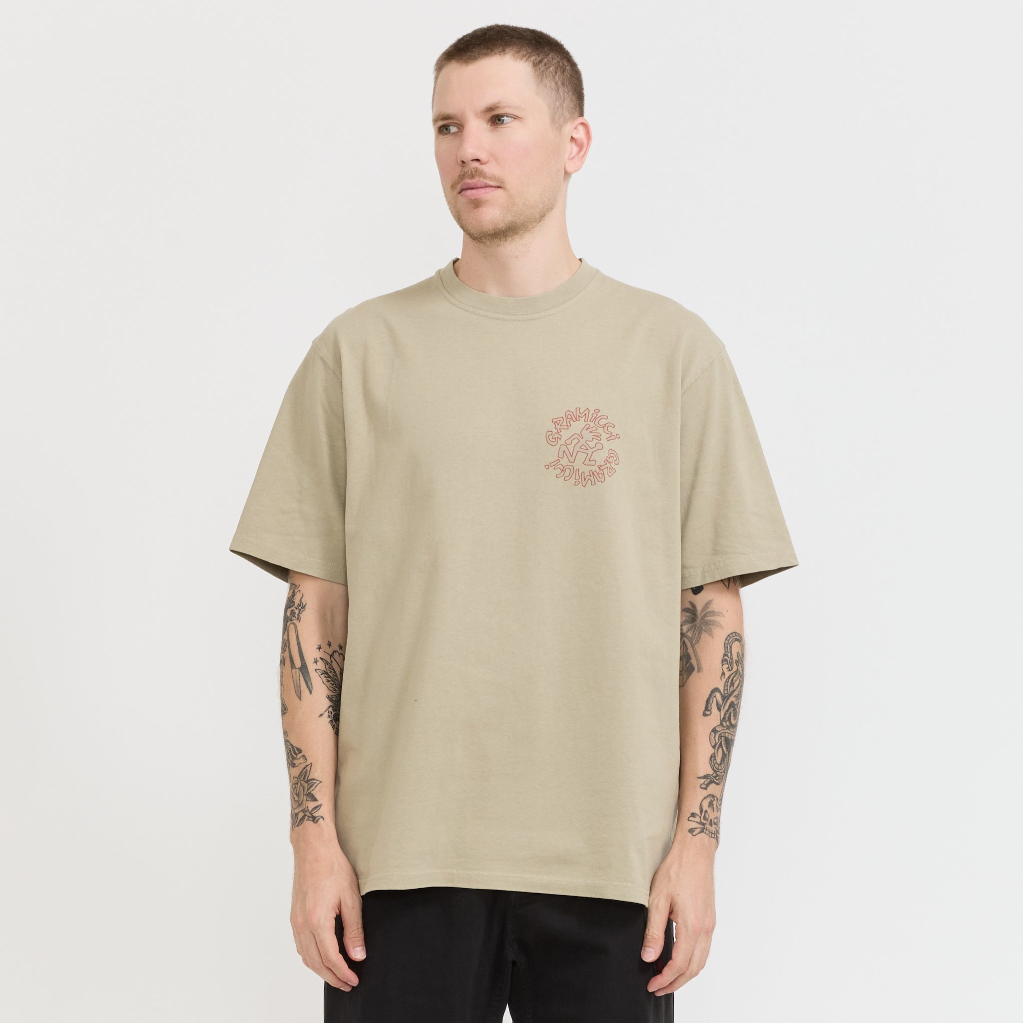 Running Man Tee Teal