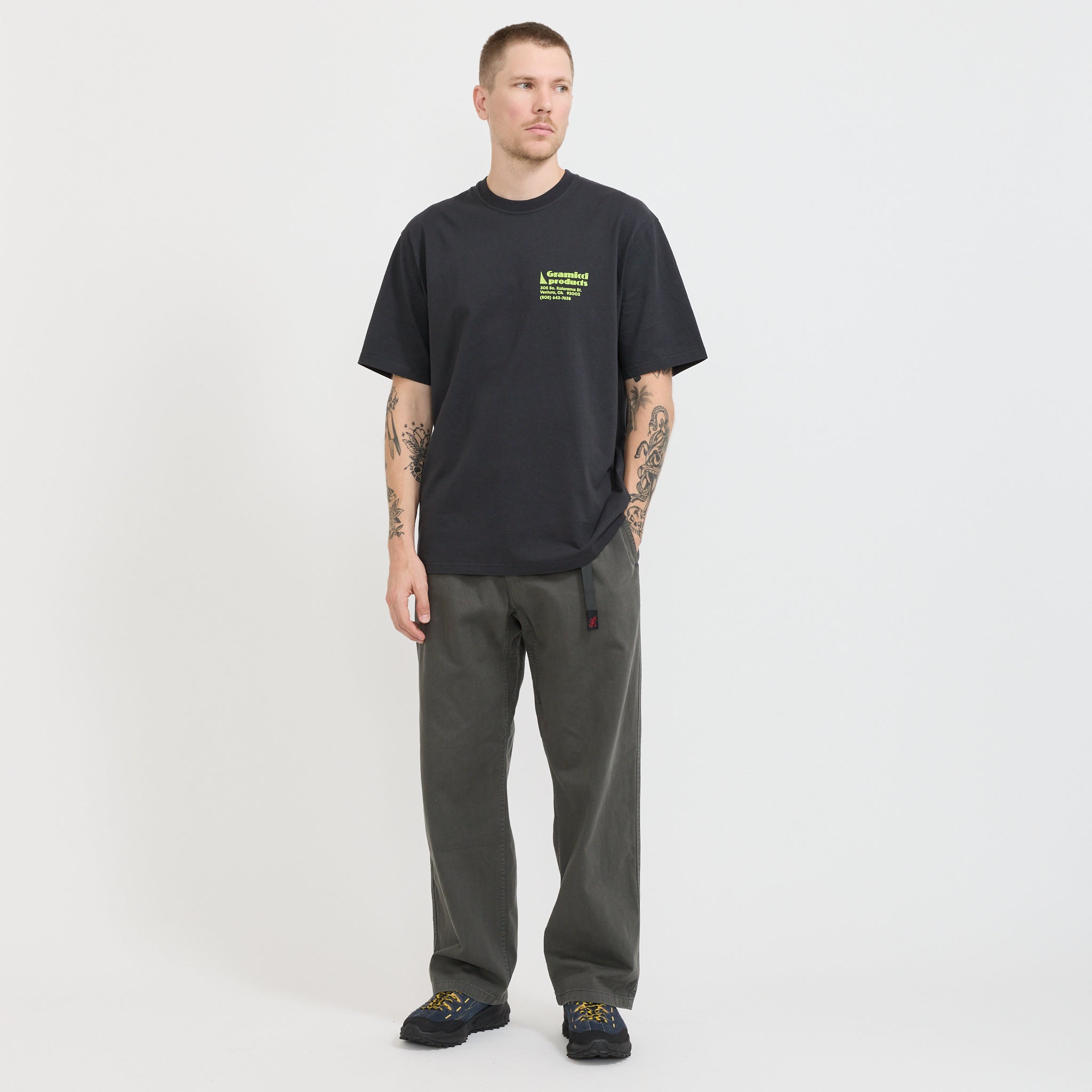 Gramicci Pant Straight Fit Smokey Grey