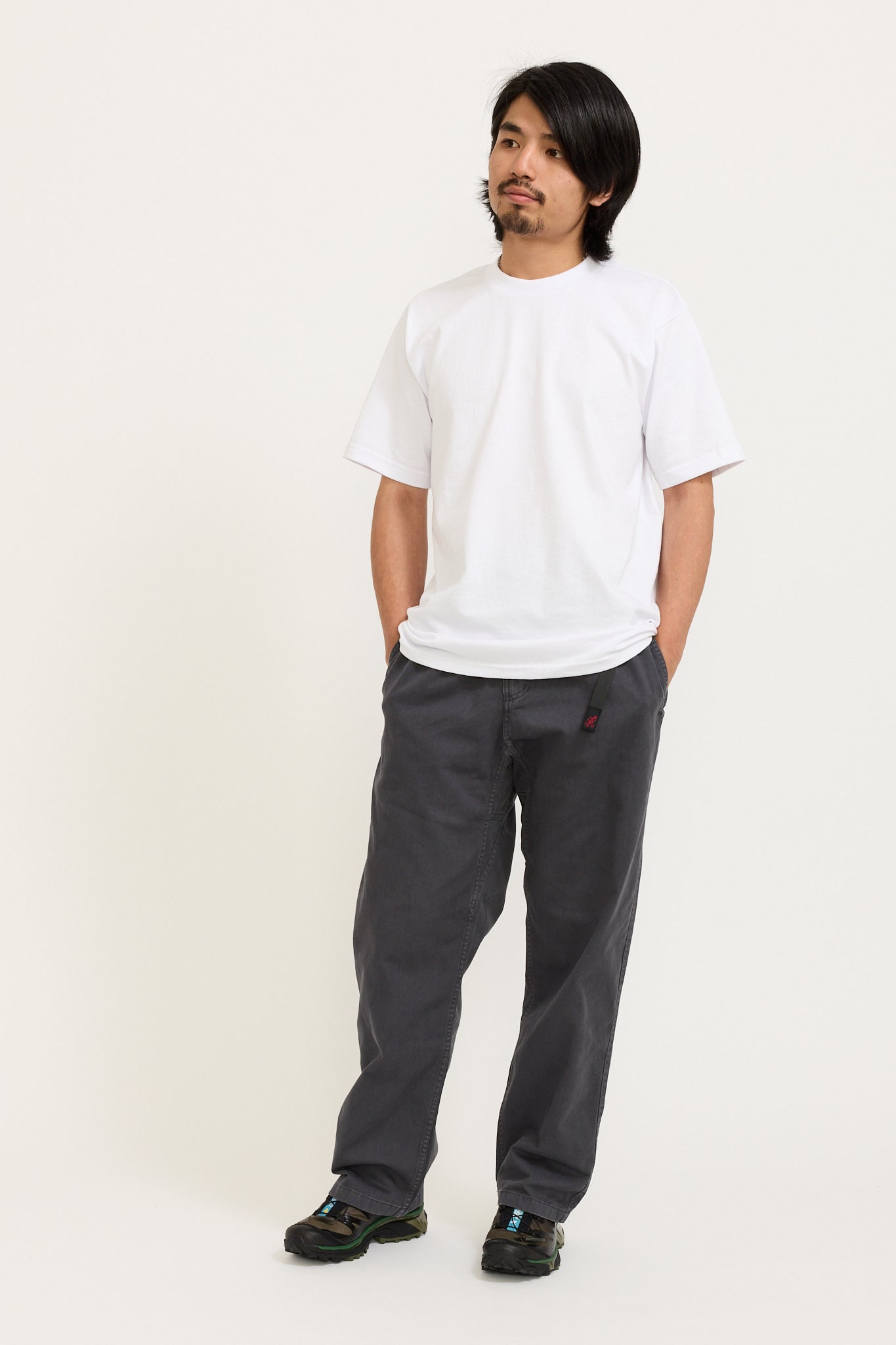 Gramicci Pant Straight Fit Fossil Grey Pigment