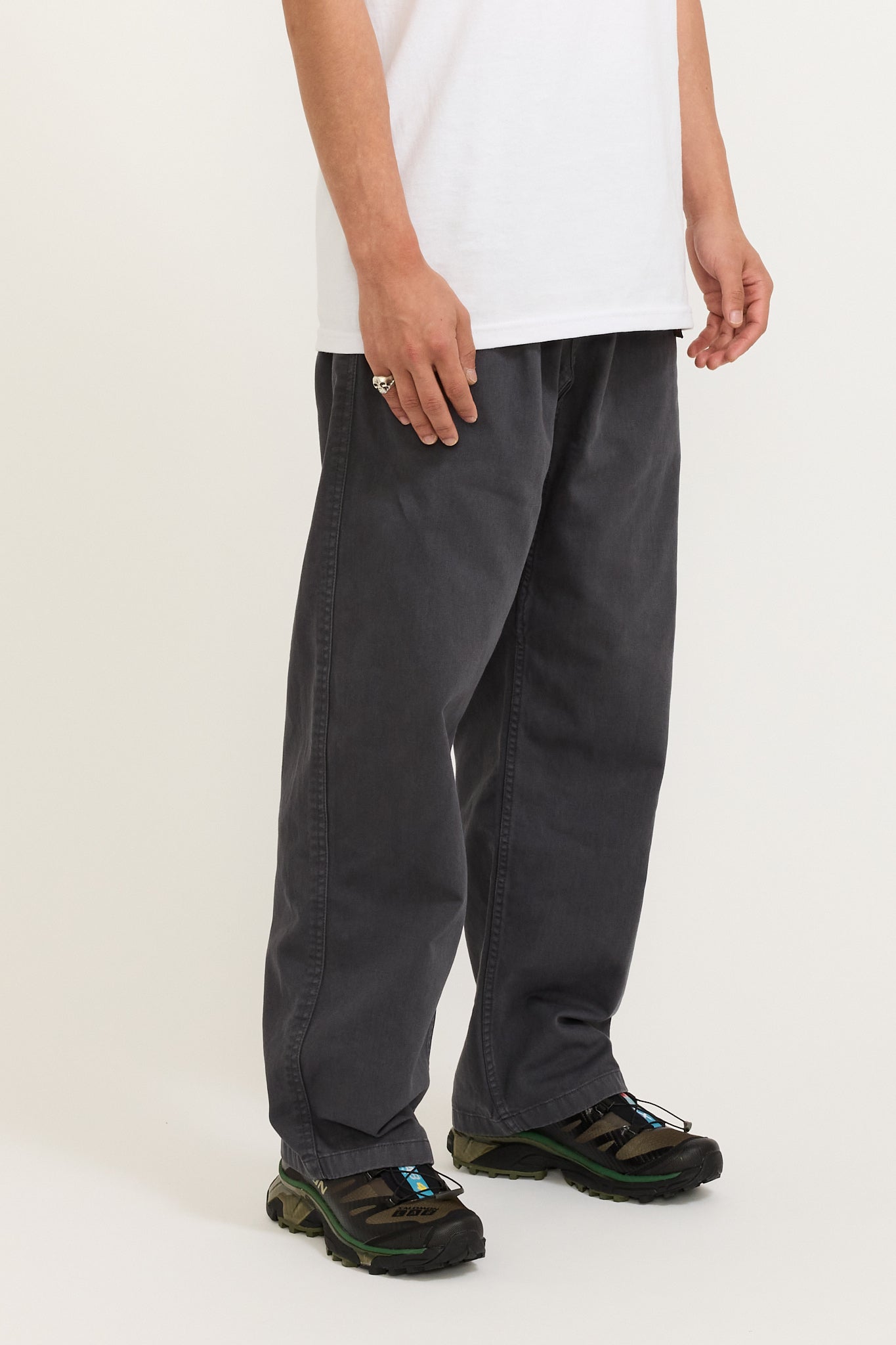 Gramicci Pant Straight Fit Fossil Grey Pigment