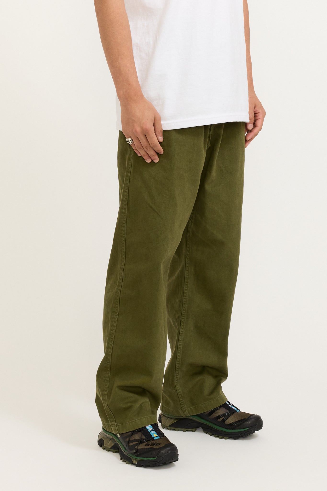 Gramicci Pant Straight Fit Olive