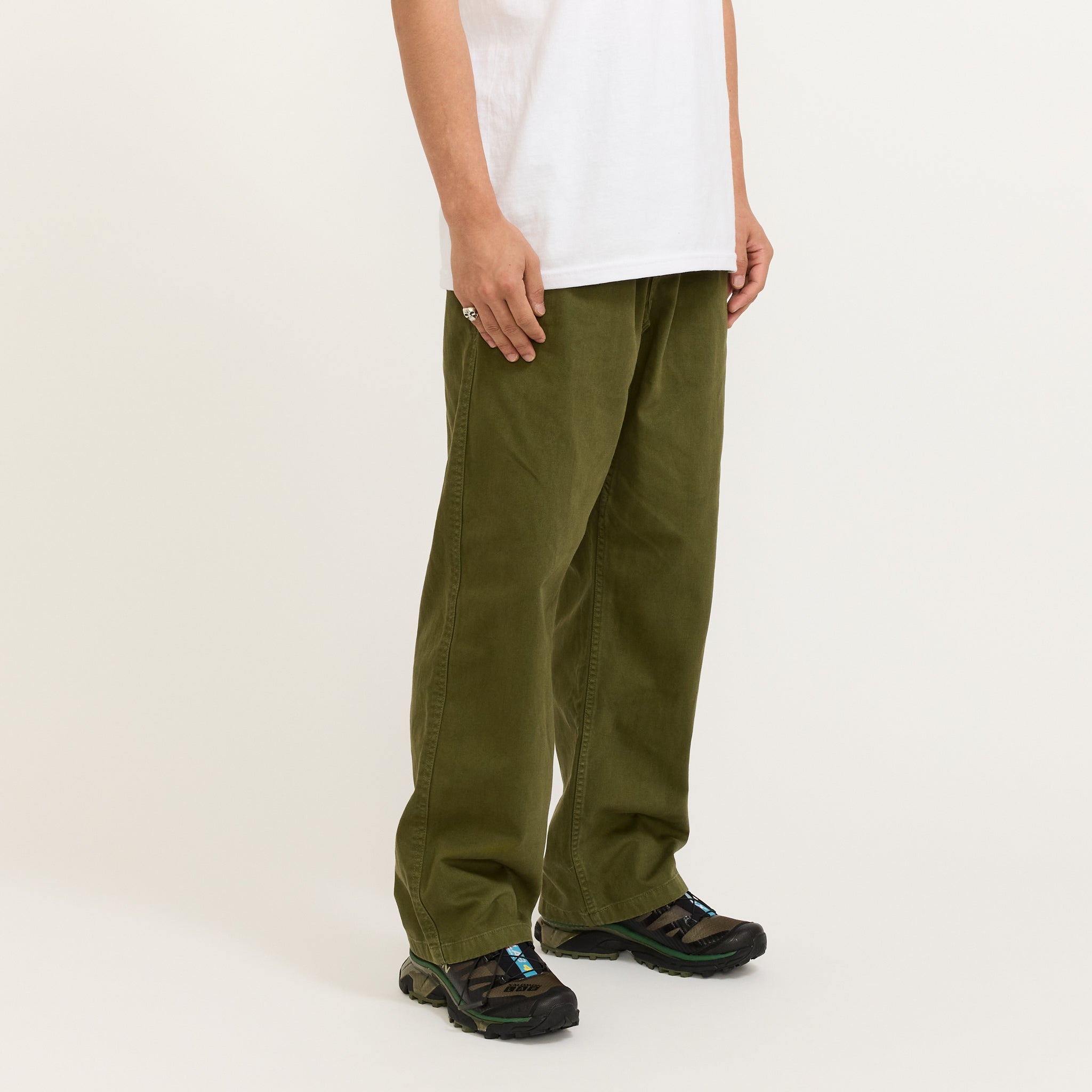 Gramicci | Gramicci Pant Straight Fit Olive | Maplestore