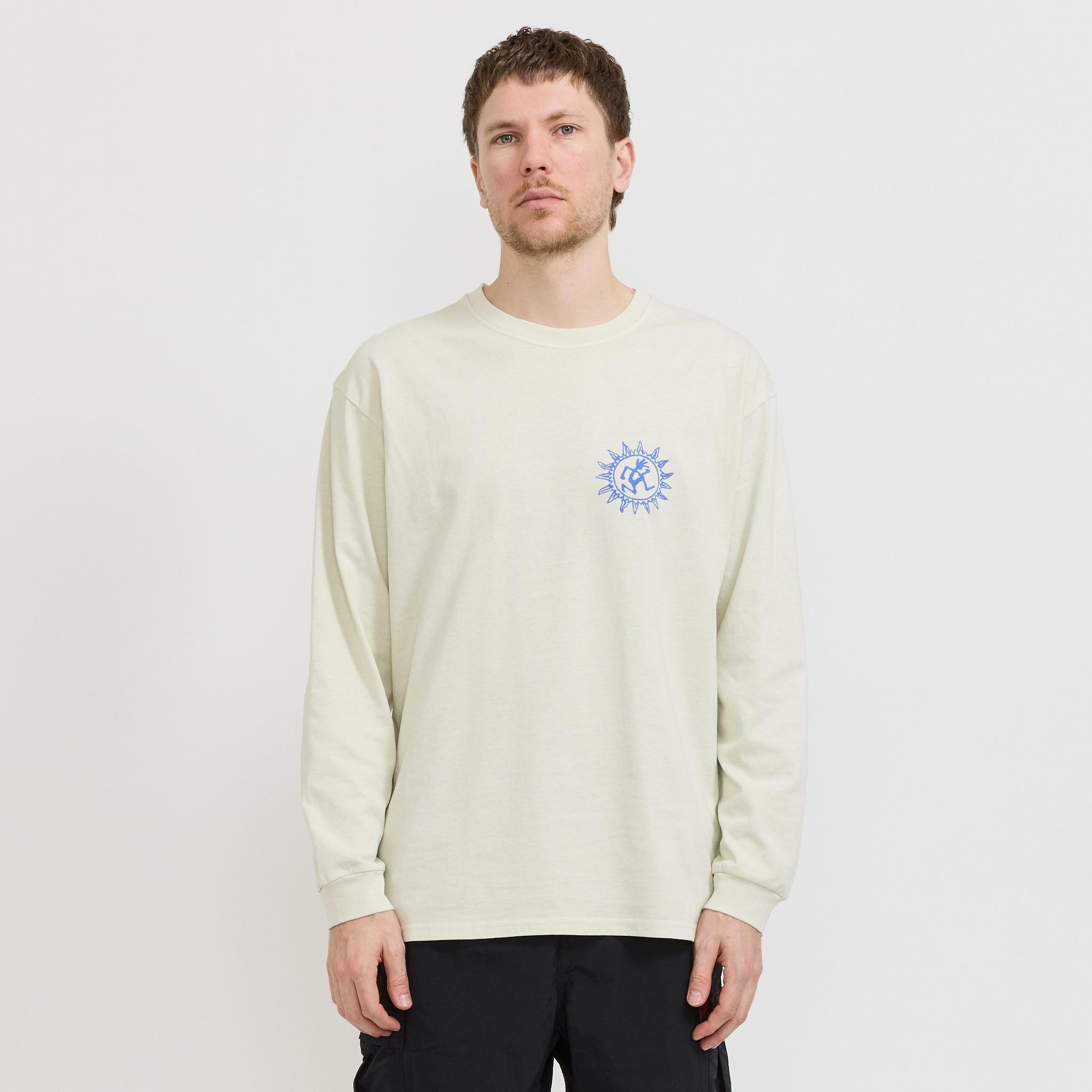 Sun L/S Tee Natural Pigment